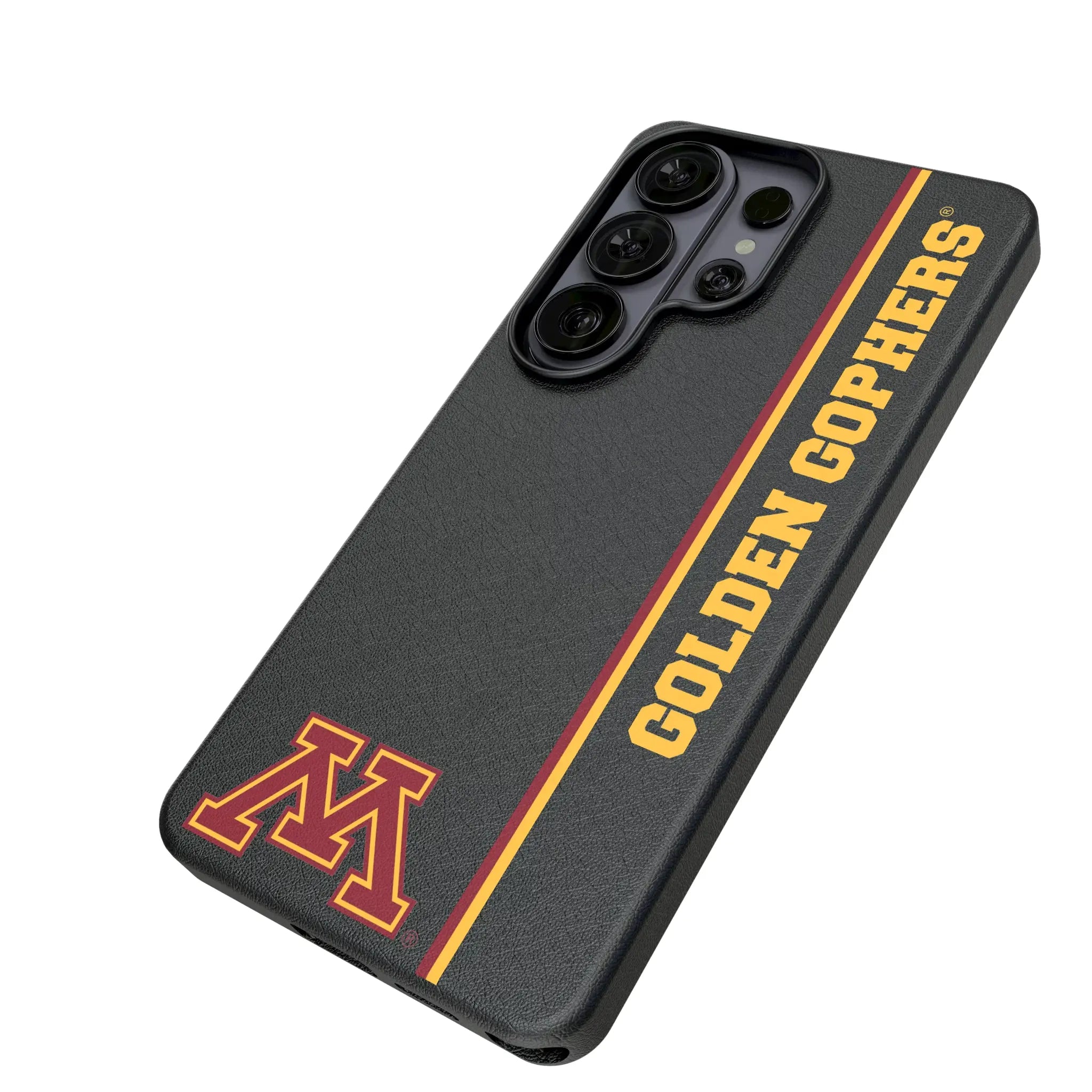 University of Minnesota Golden Gophers Sidebar Galaxy MagSafe Compatible Phone Case for Samsung Galaxy - Isometric View#Device_Galaxy S26 Ultra