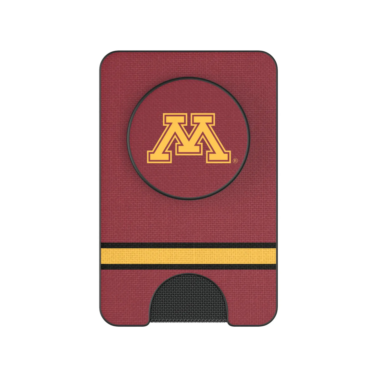 University of Minnesota Golden Gophers Stripe Popsockets Wallet Magnetic