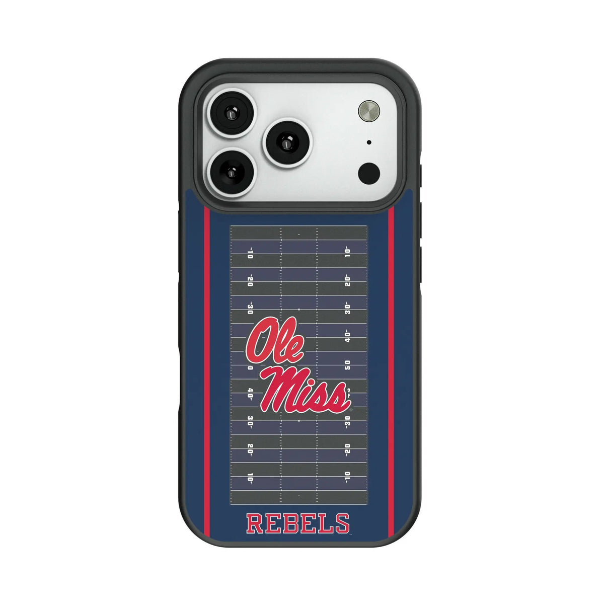 University of Mississippi Rebels Field Bump Phone Case for Apple iPhone