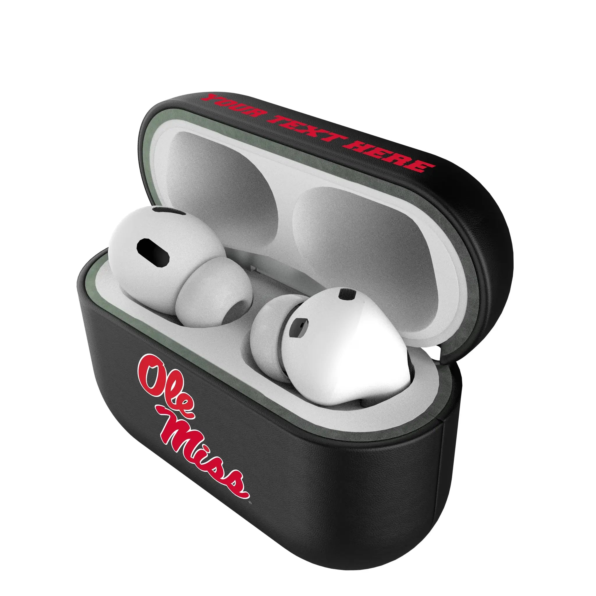University of Mississippi Rebels Personalized Insignia AirPods AirPod Case Cover#Device_AirPods Pro 1st Gen