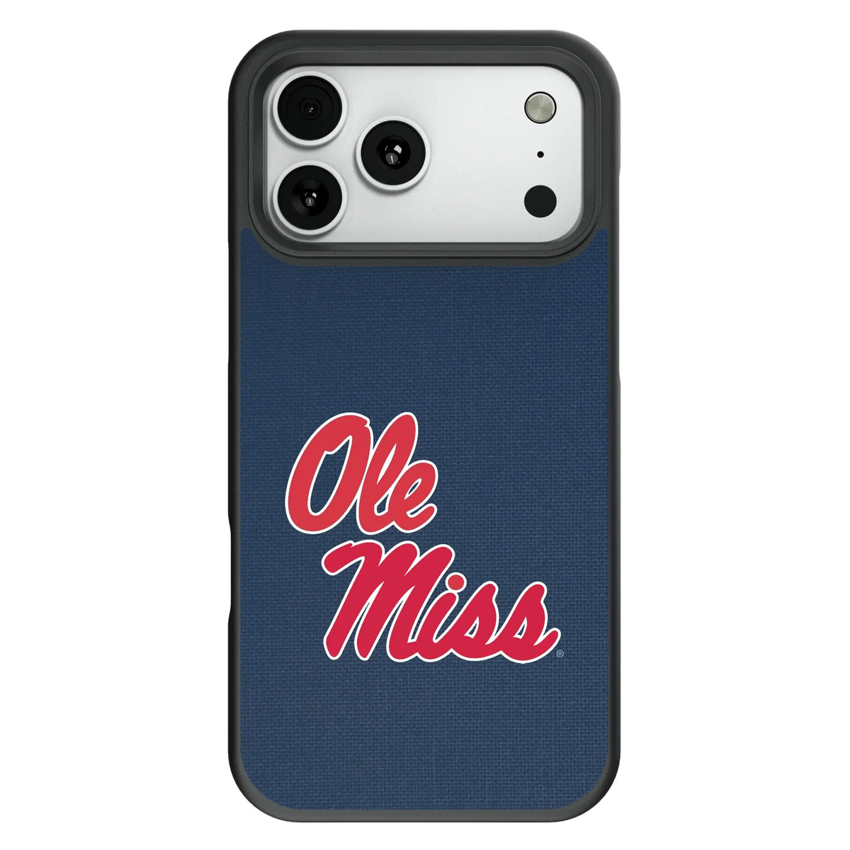 University of Mississippi Rebels Solid Bump Phone Case for Apple iPhone