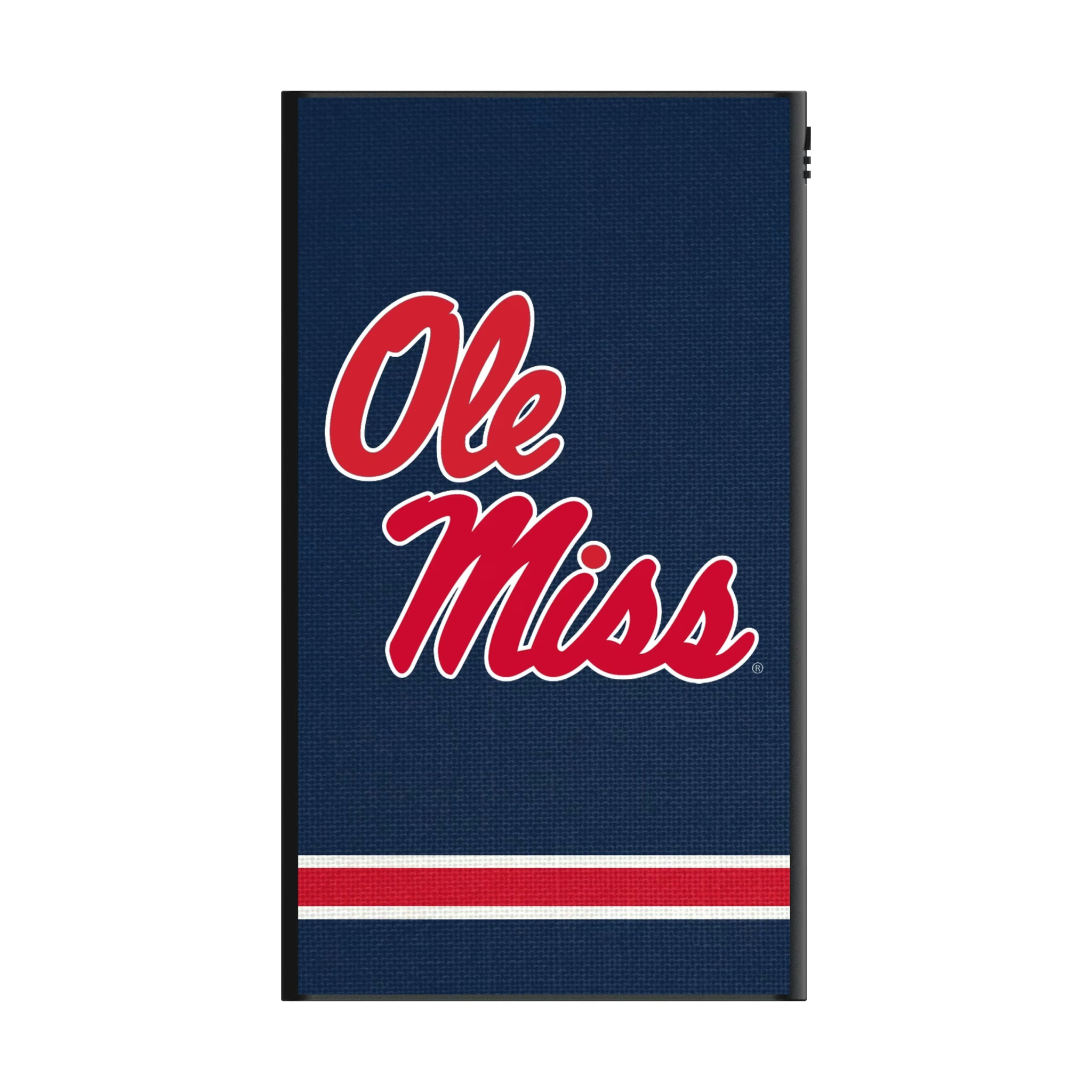 University of Mississippi Rebels Stripe 5000mAh Flat Powerbank