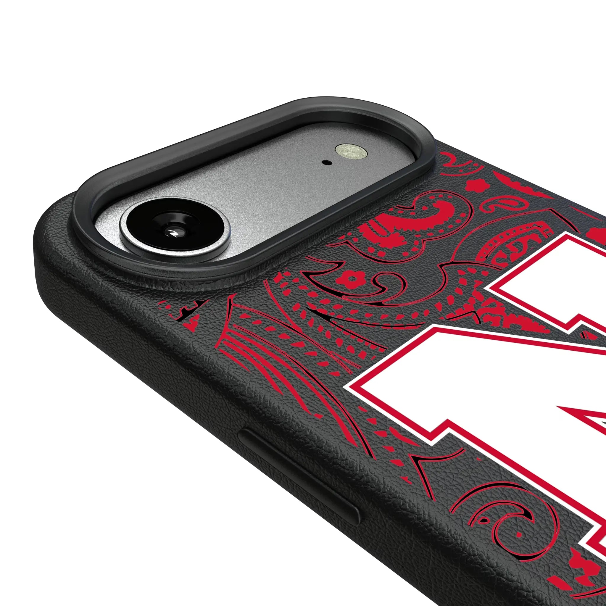 University of Nebraska Huskers Block N Paisley iPhone MagSafe Compatible Phone Case for Apple iPhone - Detail#Device_iPhone Air