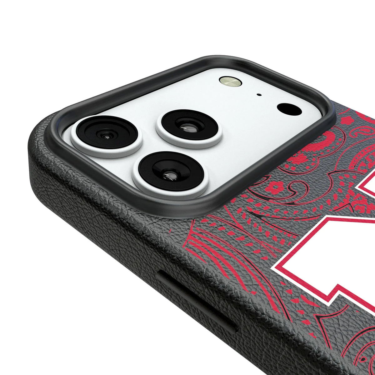 University of Nebraska Huskers Block N Paisley iPhone MagSafe Compatible Phone Case for Apple iPhone - Detail#Device_iPhone 18 Pro Max
