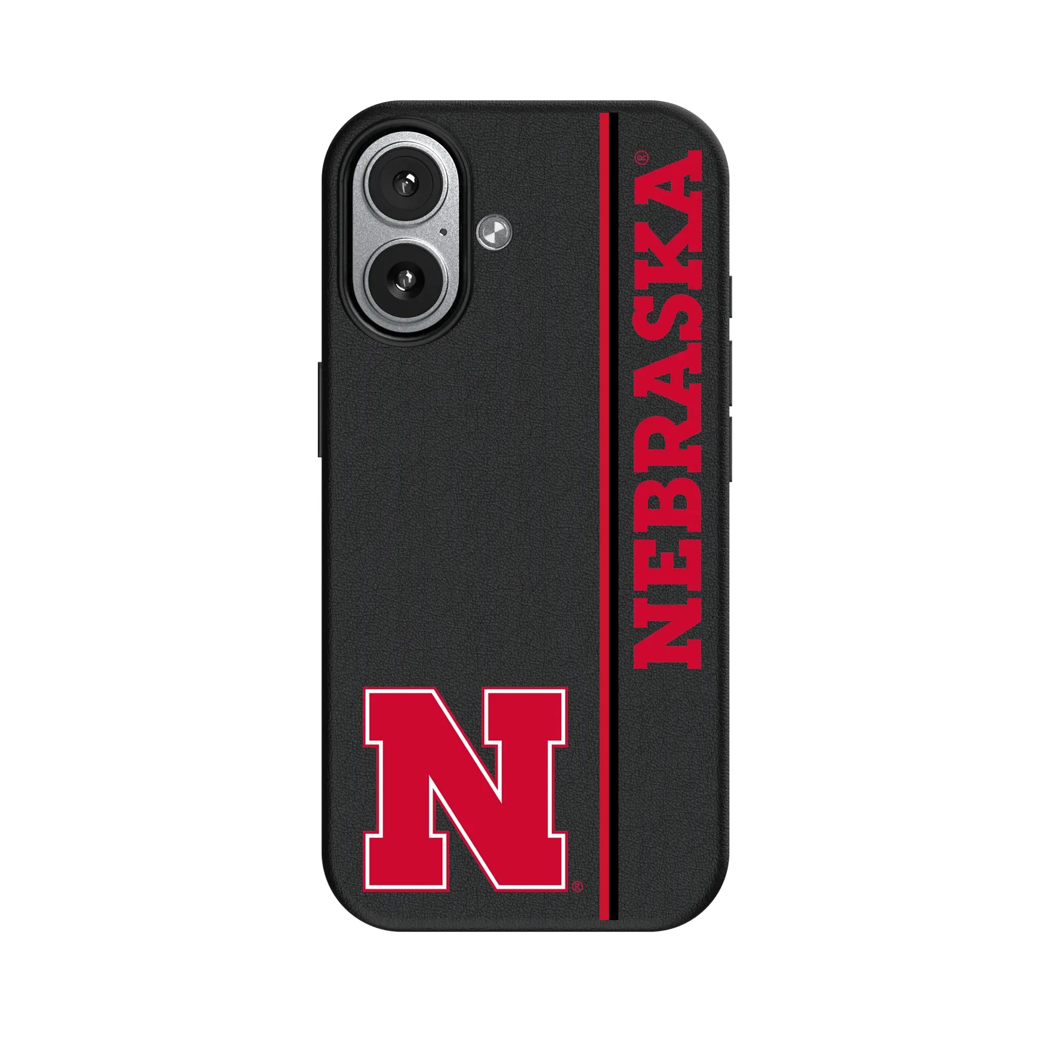 University of Nebraska Huskers Block N Sidebar iPhone MagSafe Compatible Phone Case for Apple iPhone#Device_iPhone 17