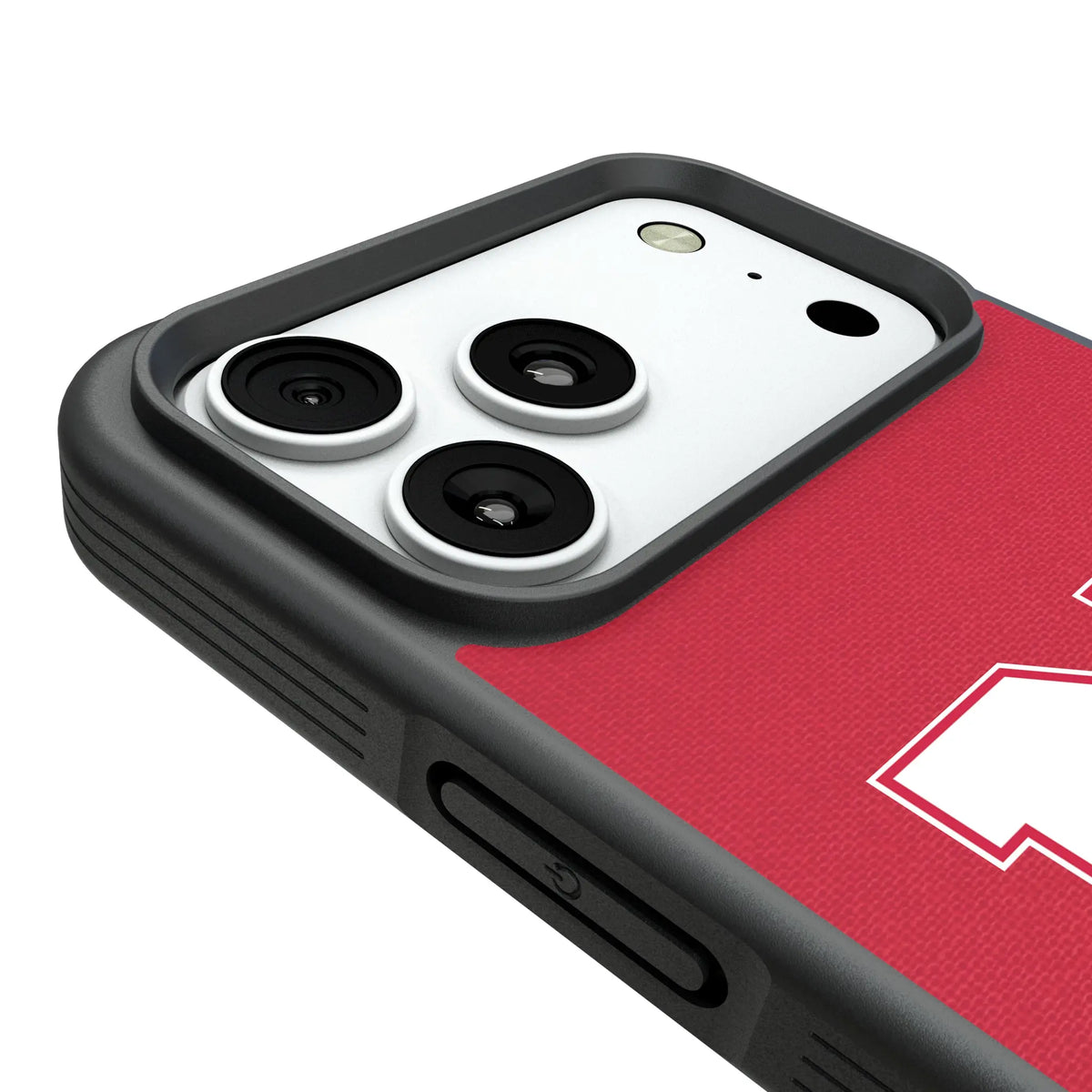University of Nebraska Huskers Block N Solid iPhone Bump Phone Case for Apple iPhone - Detail#Device_iPhone 18 Pro Max