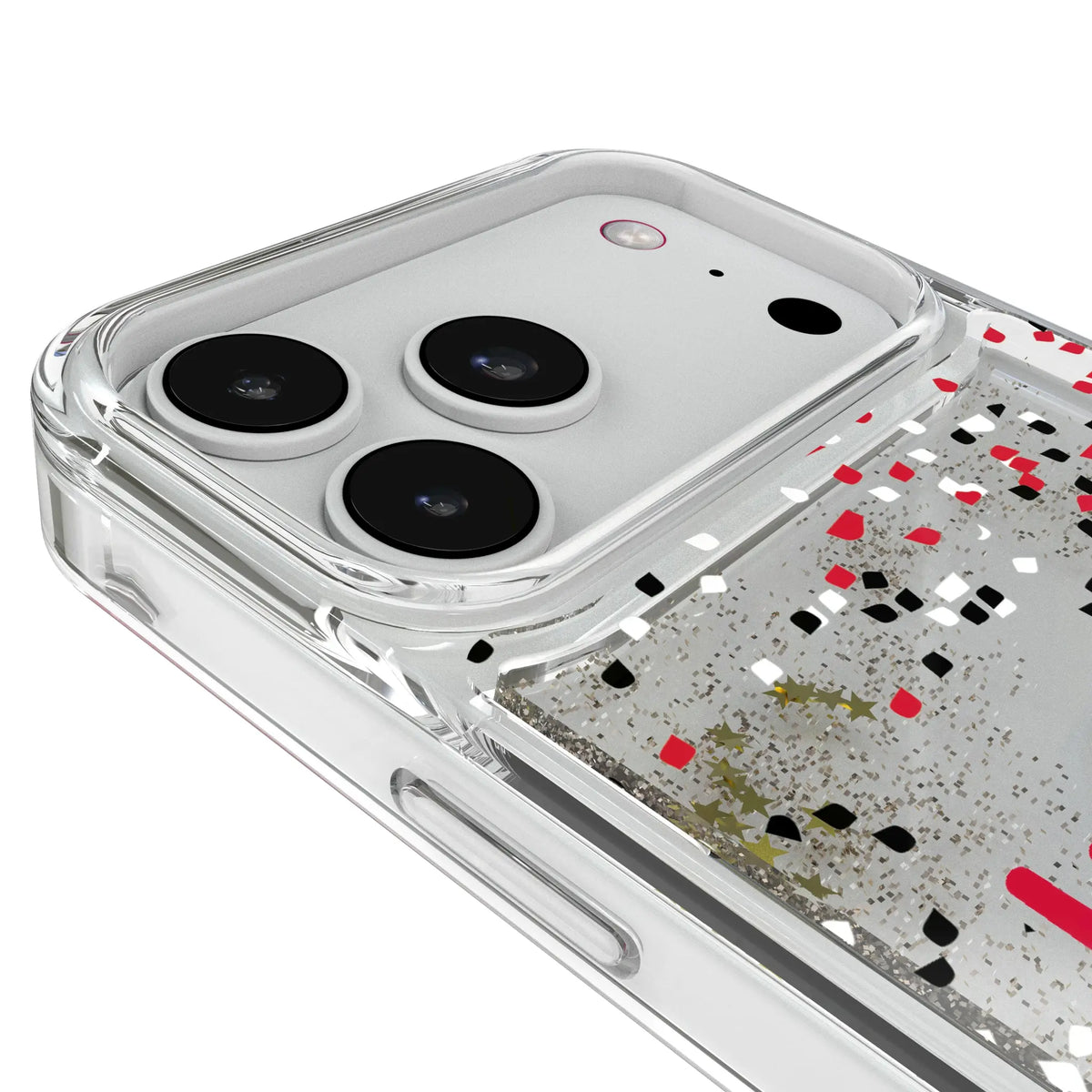 University of Nebraska Huskers Confetti iPhone Glitter Phone Case for Apple iPhone - Detail#Device_iPhone 18 Pro Max