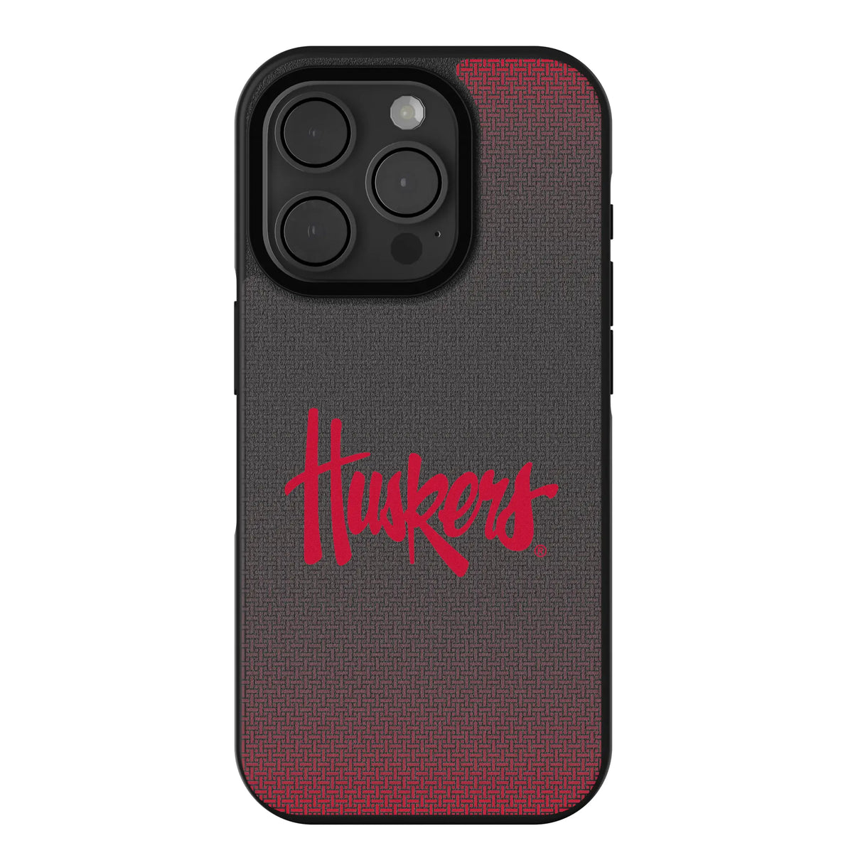 University of Nebraska Huskers Linen iPhone Bump Phone Case for Apple iPhone
