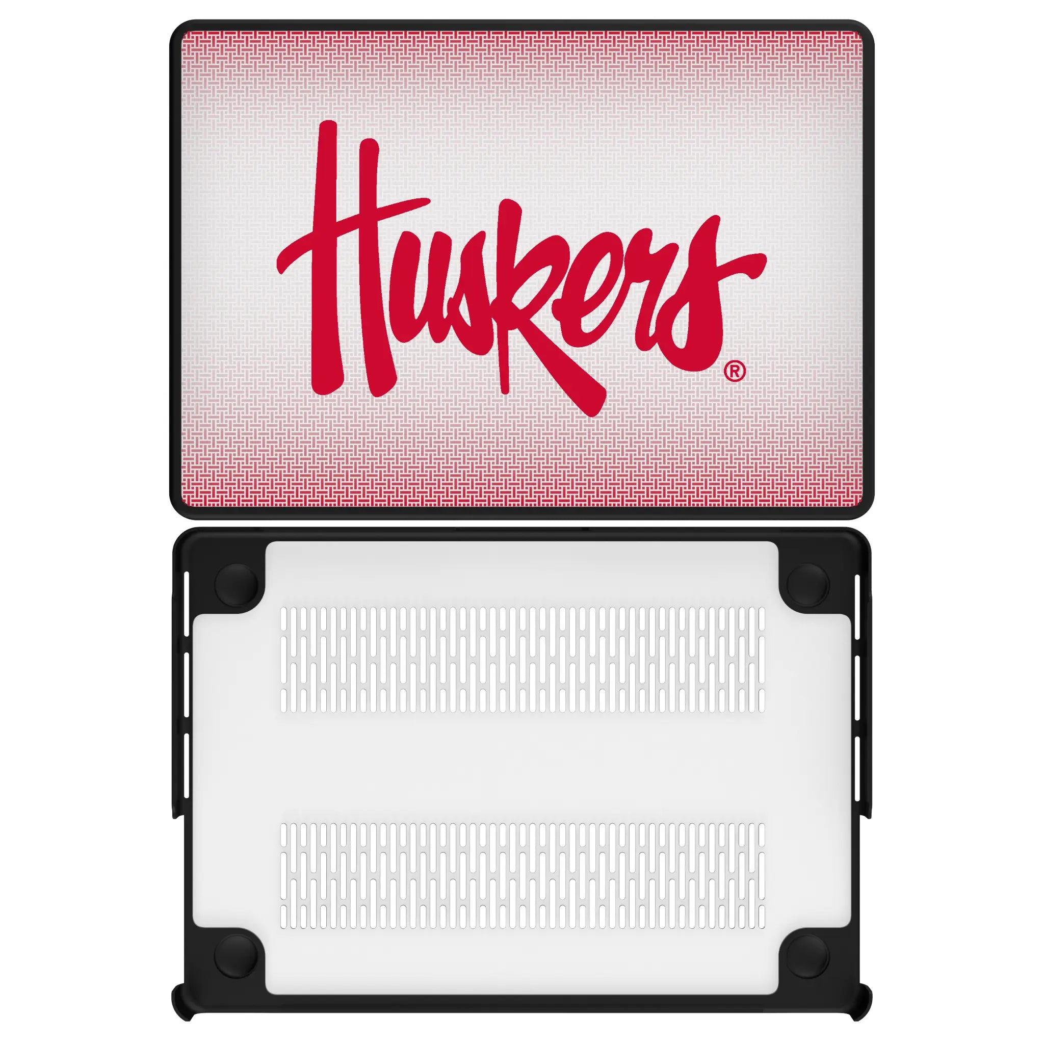 University of Nebraska Huskers Linen MacBook Laptop Case for Apple MacBook
