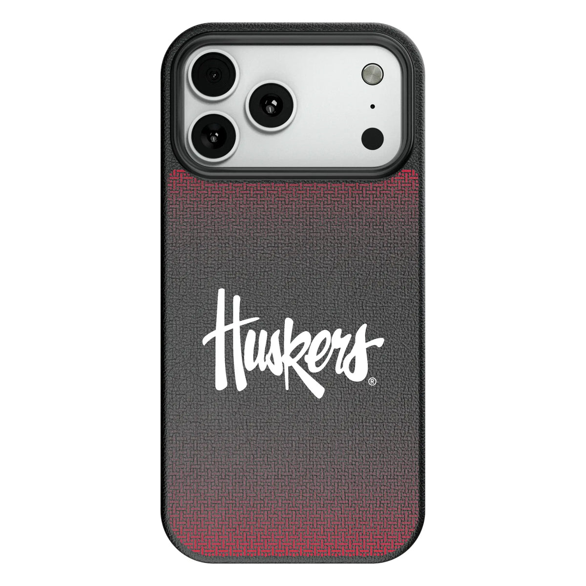 University of Nebraska Huskers Linen MagSafe Compatible Phone Case for Apple iPhone