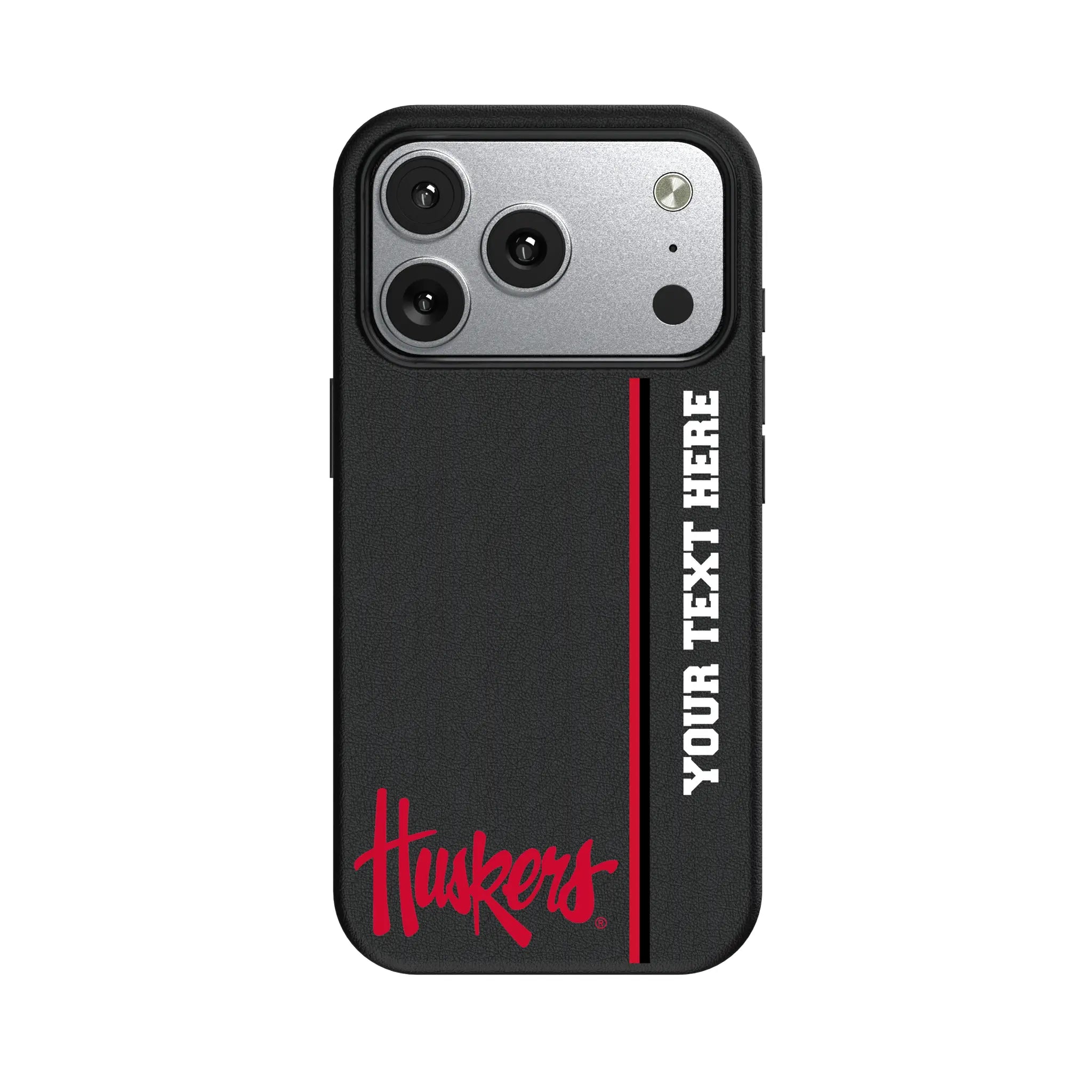 University of Nebraska Huskers Personalized Sidebard iPhone MagSafe Compatible Phone Case for Apple iPhone#Device_iPhone 17 Pro