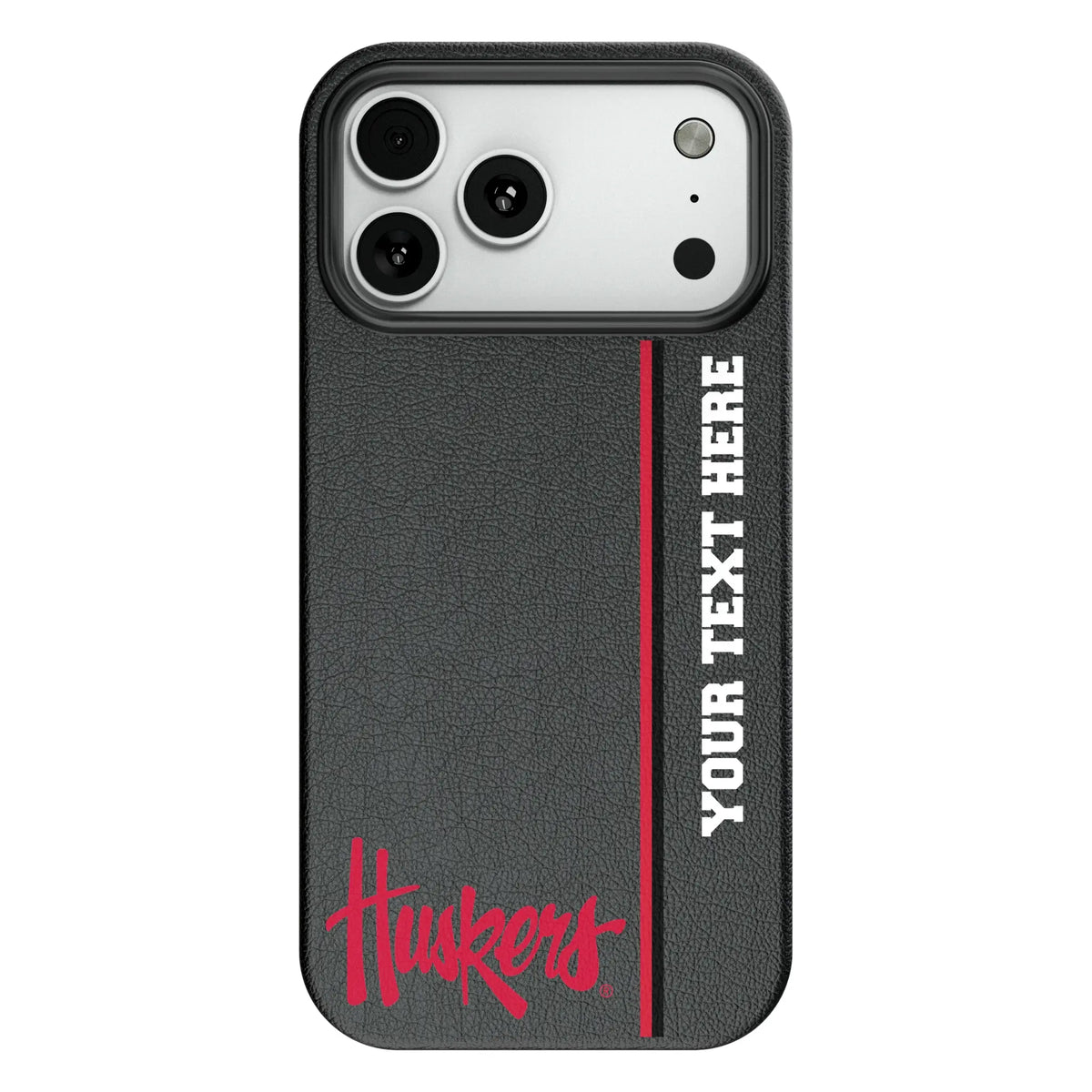 University of Nebraska Huskers Personalized Sidebard MagSafe Compatible Phone Case for Apple iPhone