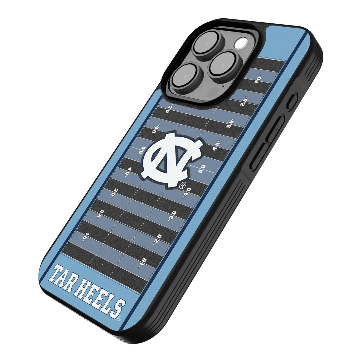 University of North Carolina Tar Heels Field iPhone Bump Phone Case for Apple iPhone - Isometric View