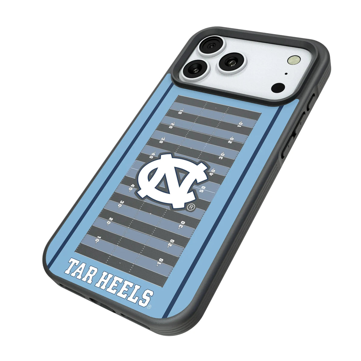 University of North Carolina Tar Heels Field iPhone Bump Phone Case for Apple iPhone - Isometric View#Device_iPhone 18 Pro Max