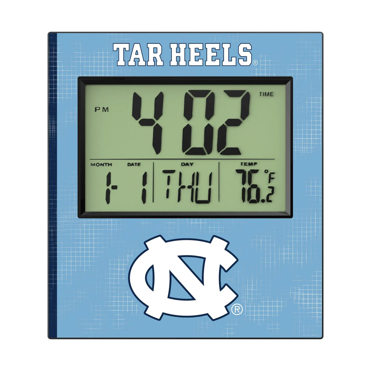 University of North Carolina Tar Heels Hatch Wall Clock