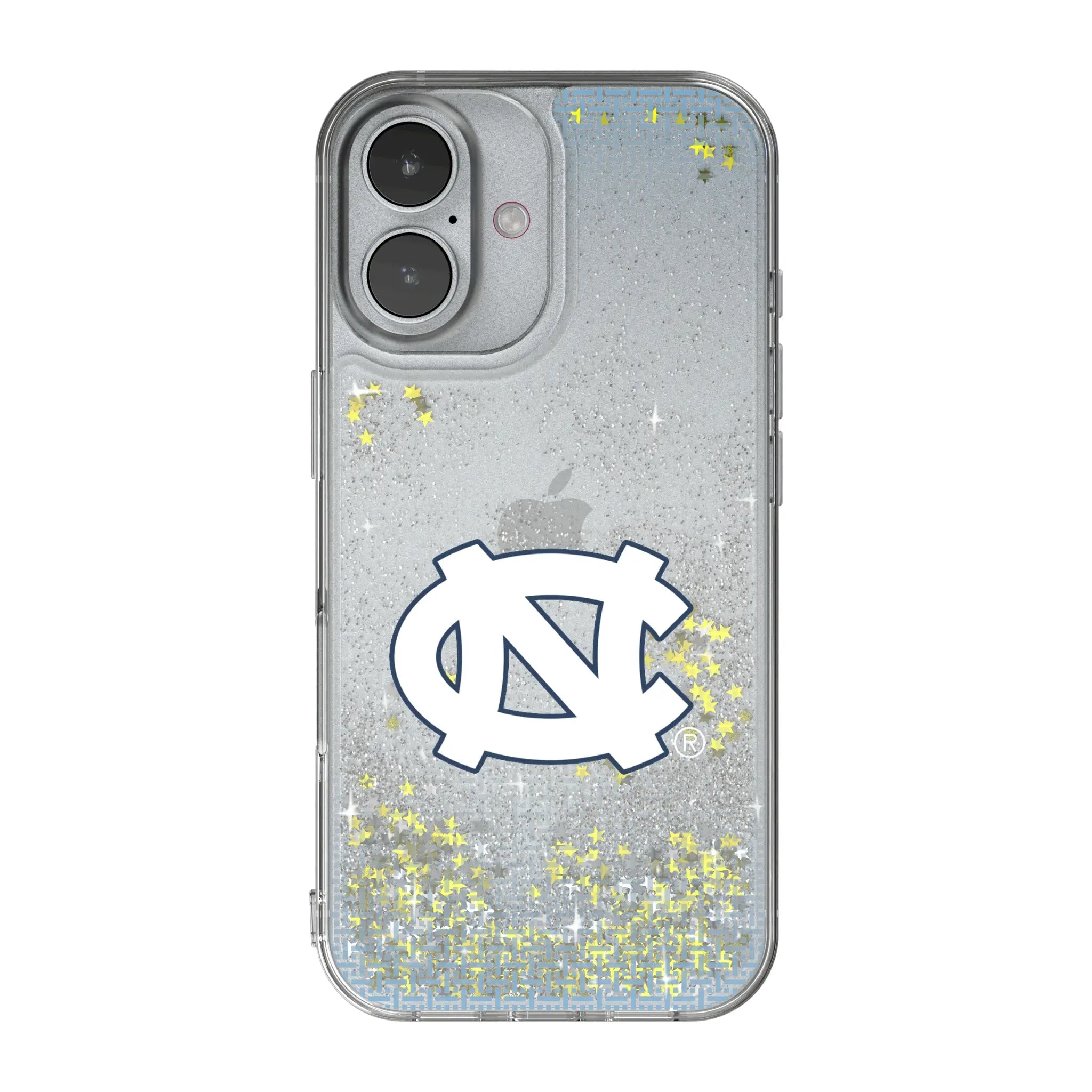 University of North Carolina Tar Heels Linen iPhone Glitter Phone Case for Apple iPhone