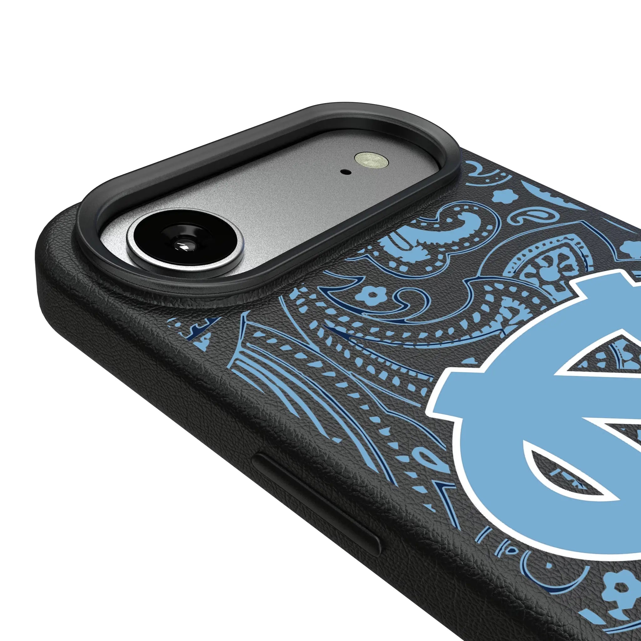 University of North Carolina Tar Heels Paisley iPhone MagSafe Compatible Phone Case for Apple iPhone - Detail#Device_iPhone Air