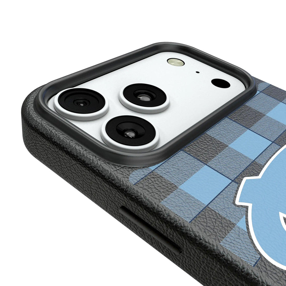 University of North Carolina Tar Heels Plaid iPhone MagSafe Compatible Phone Case for Apple iPhone - Detail#Device_iPhone 18 Pro Max