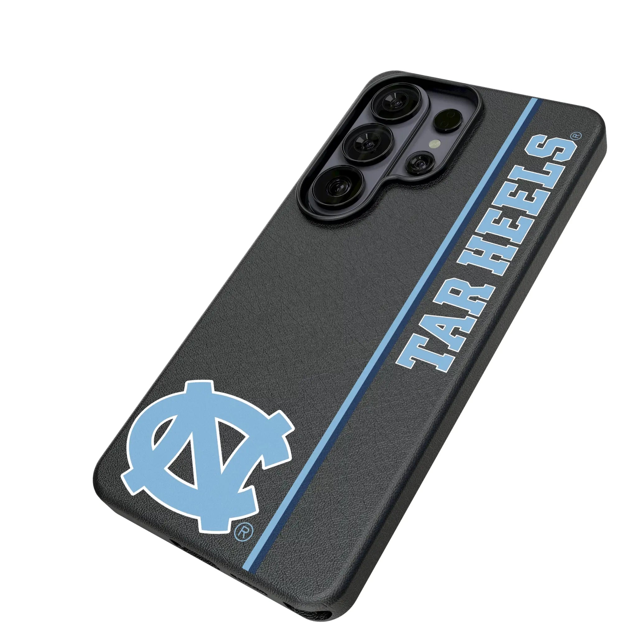 University of North Carolina Tar Heels Sidebar Galaxy MagSafe Compatible Phone Case for Samsung Galaxy - Isometric View#Device_Galaxy S26 Ultra