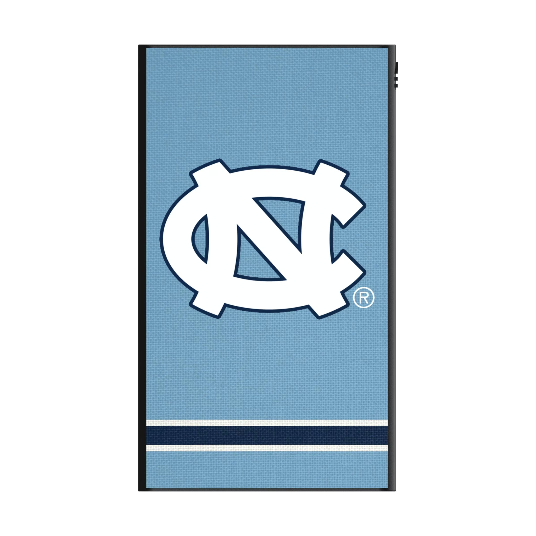 University of North Carolina Tar Heels Stripe 5000mAh Flat Powerbank