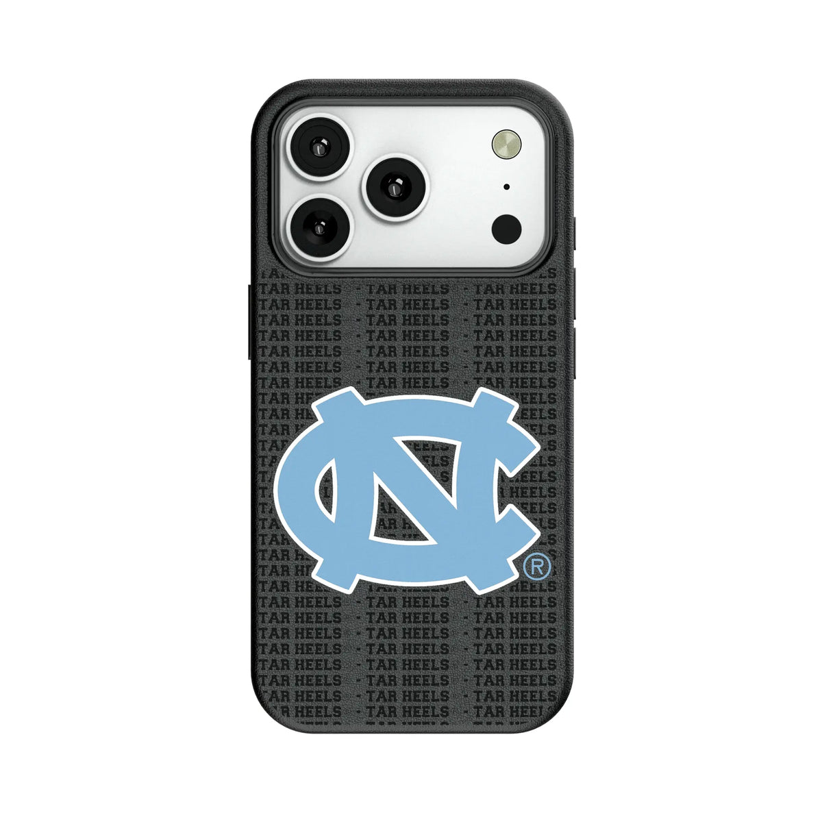 University of North Carolina Tar Heels Text Backdrop MagSafe Compatible Phone Case for Apple iPhone