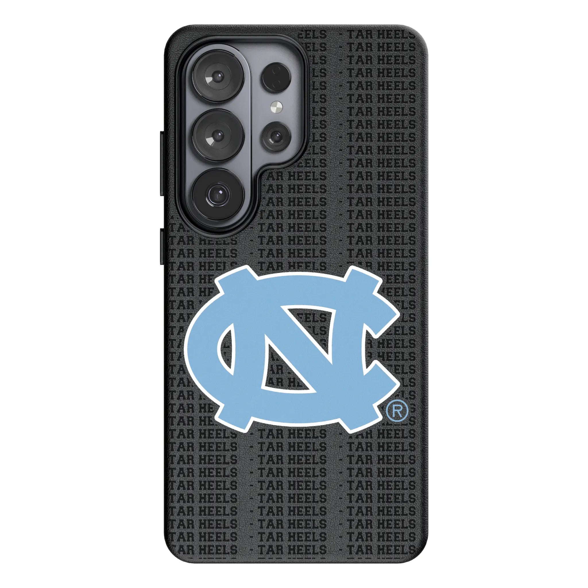 University of North Carolina Tar Heels Text Backdrop Galaxy MagSafe Compatible Phone Case for Samsung Galaxy#Device_Galaxy S26 Ultra