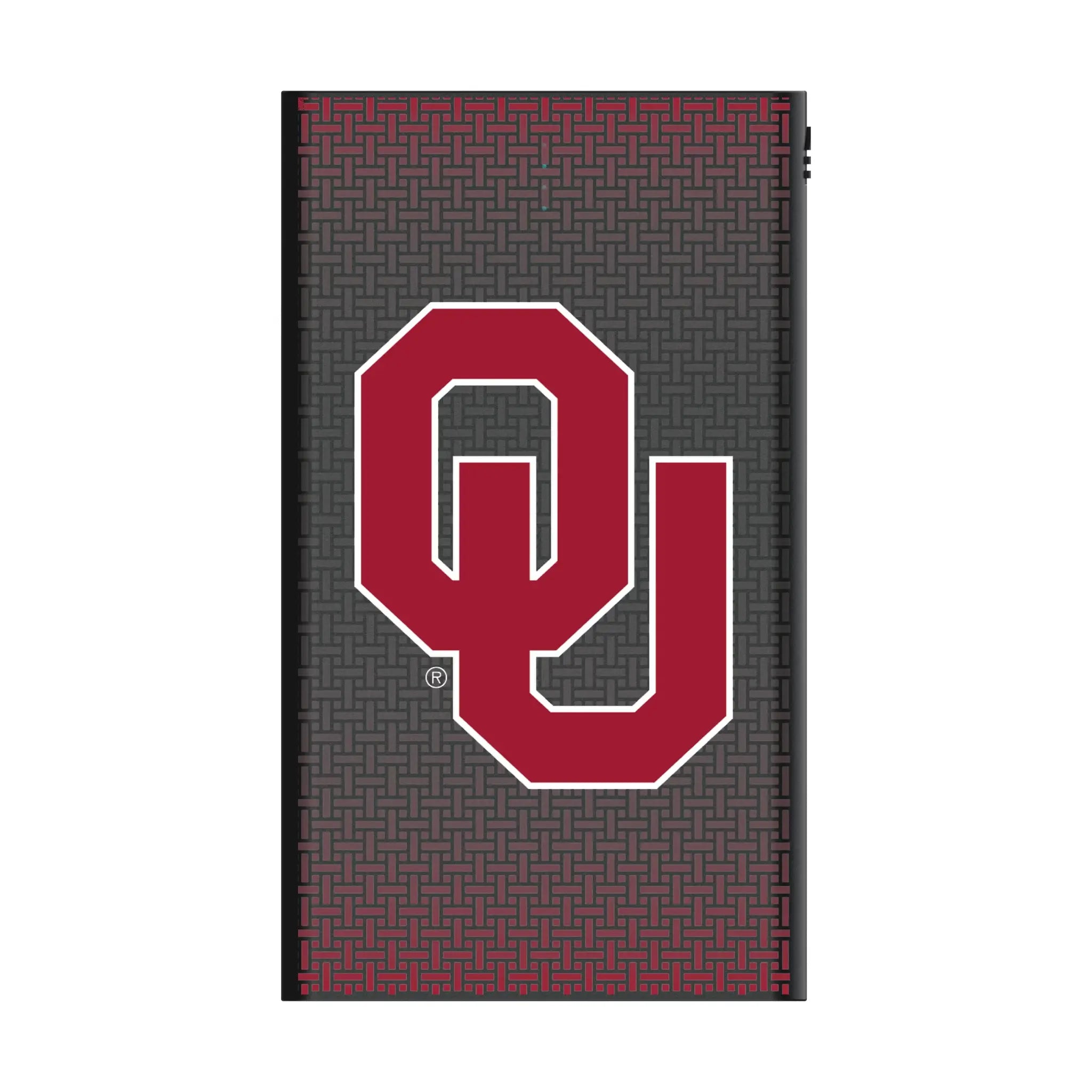 University of Oklahoma Sooners Linen 5000mAh Flat Power Bank