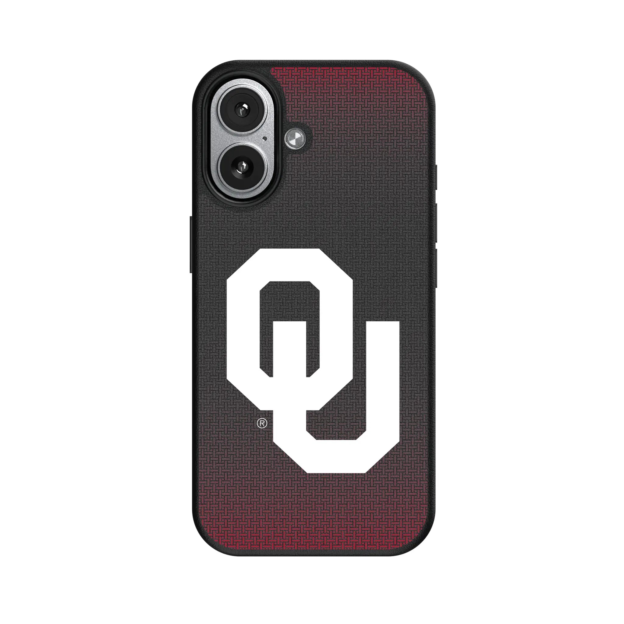 University of Oklahoma Sooners Linen iPhone MagSafe Compatible Phone Case for Apple iPhone#Device_iPhone 17