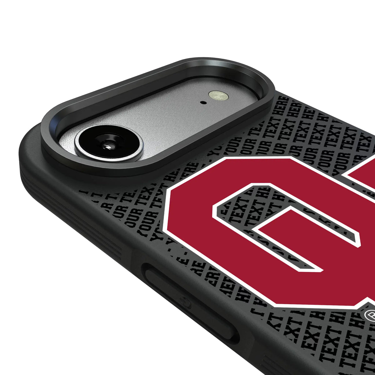 University of Oklahoma Sooners Personalized EndZone Plus iPhone Bump Phone Case for Apple iPhone - Detail#Device_iPhone Air