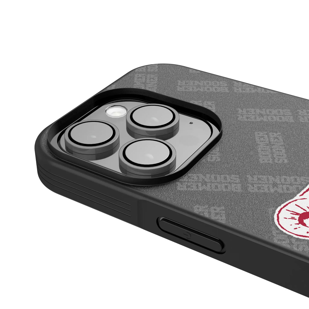 University of Oklahoma Sooners Quadtile iPhone Bump Phone Case for Apple iPhone - Detail