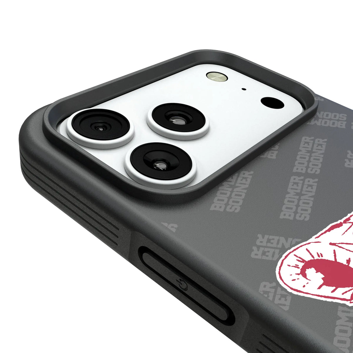 University of Oklahoma Sooners Quadtile iPhone Bump Phone Case for Apple iPhone - Detail#Device_iPhone 18 Pro Max