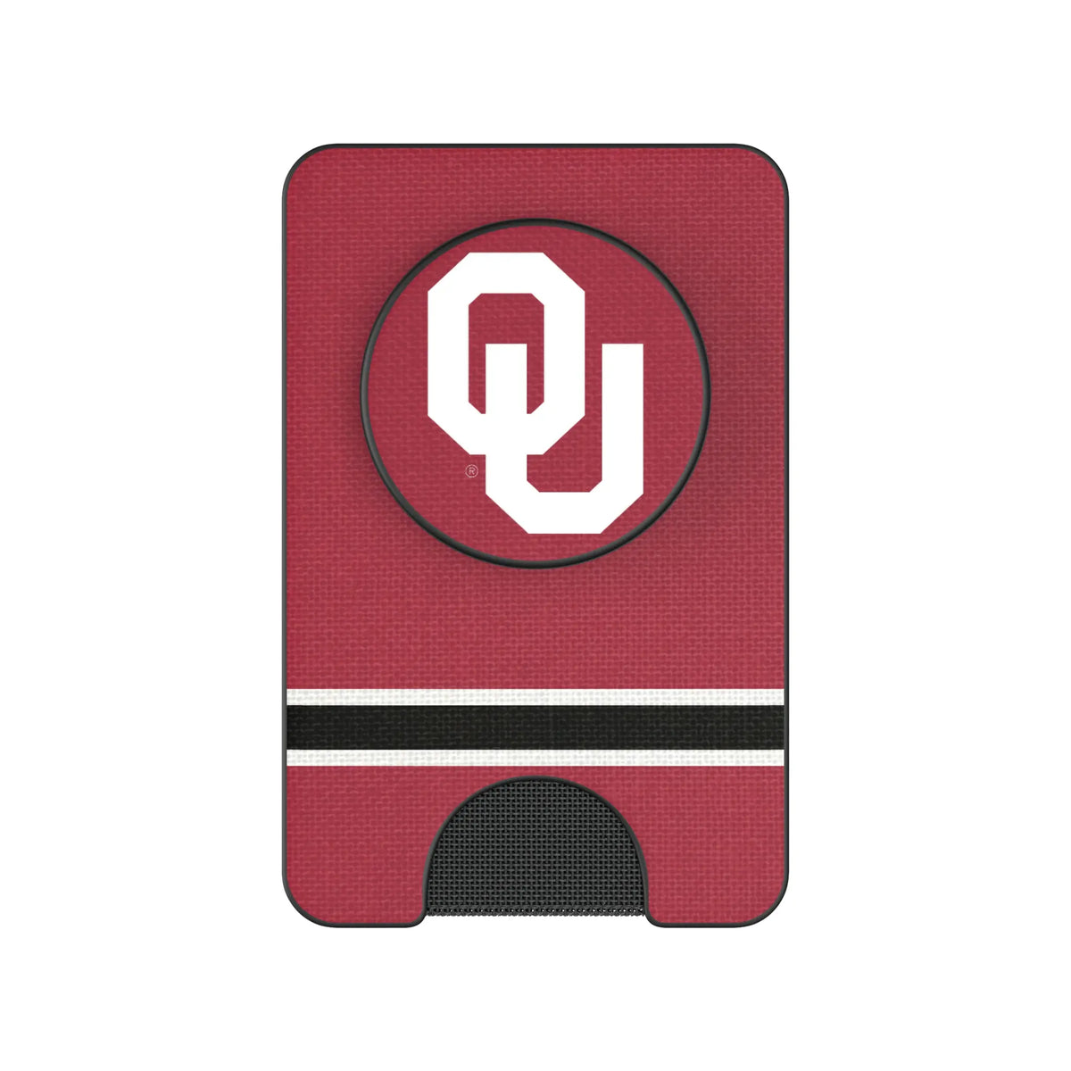 University of Oklahoma Sooners Stripe Popsockets Wallet Magnetic