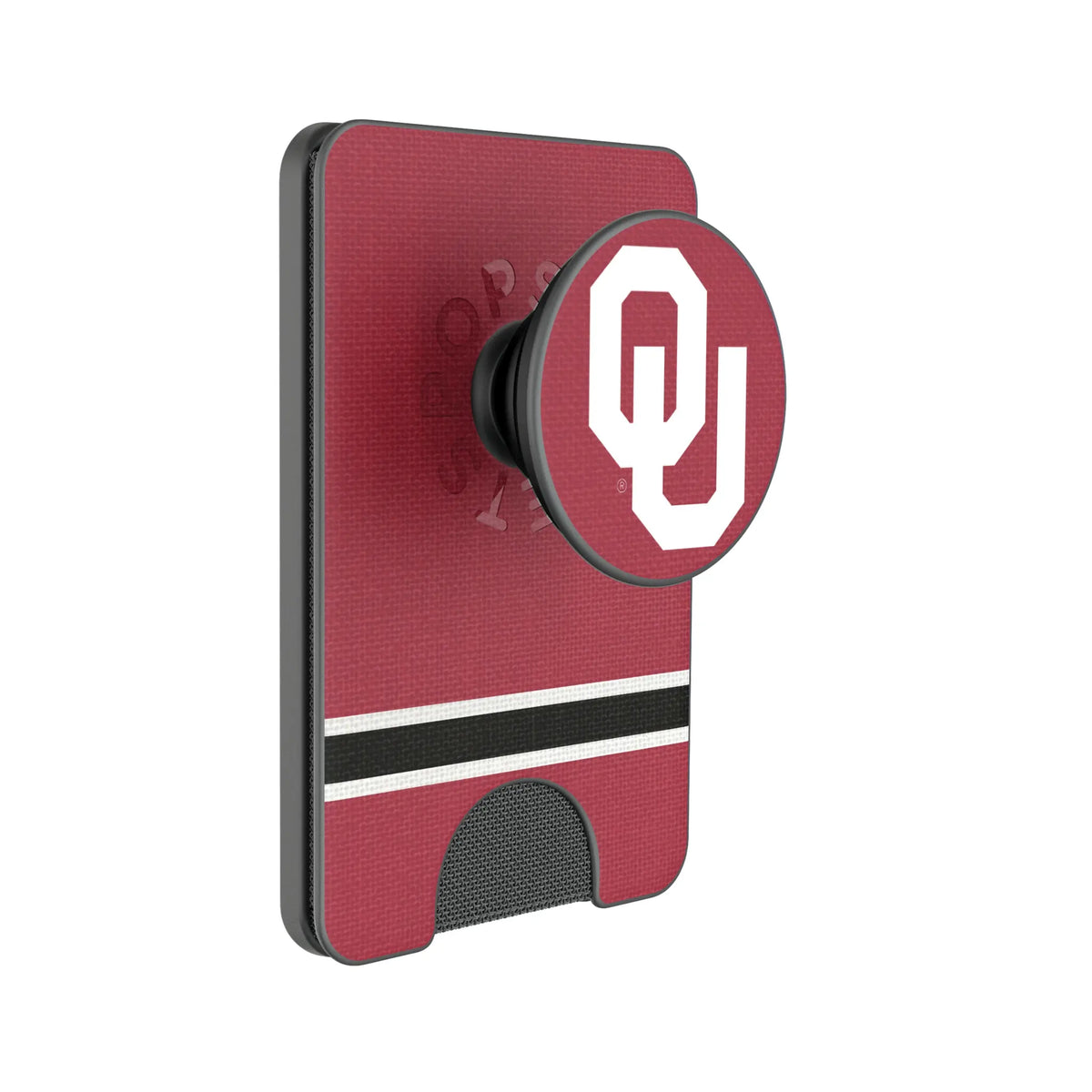 University of Oklahoma Sooners Stripe Popsockets Wallet Magnetic