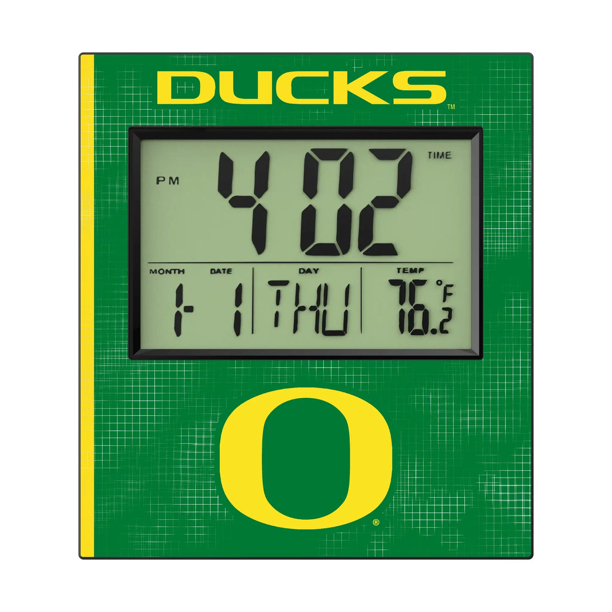 University of Oregon Ducks Hatch Wall Clock