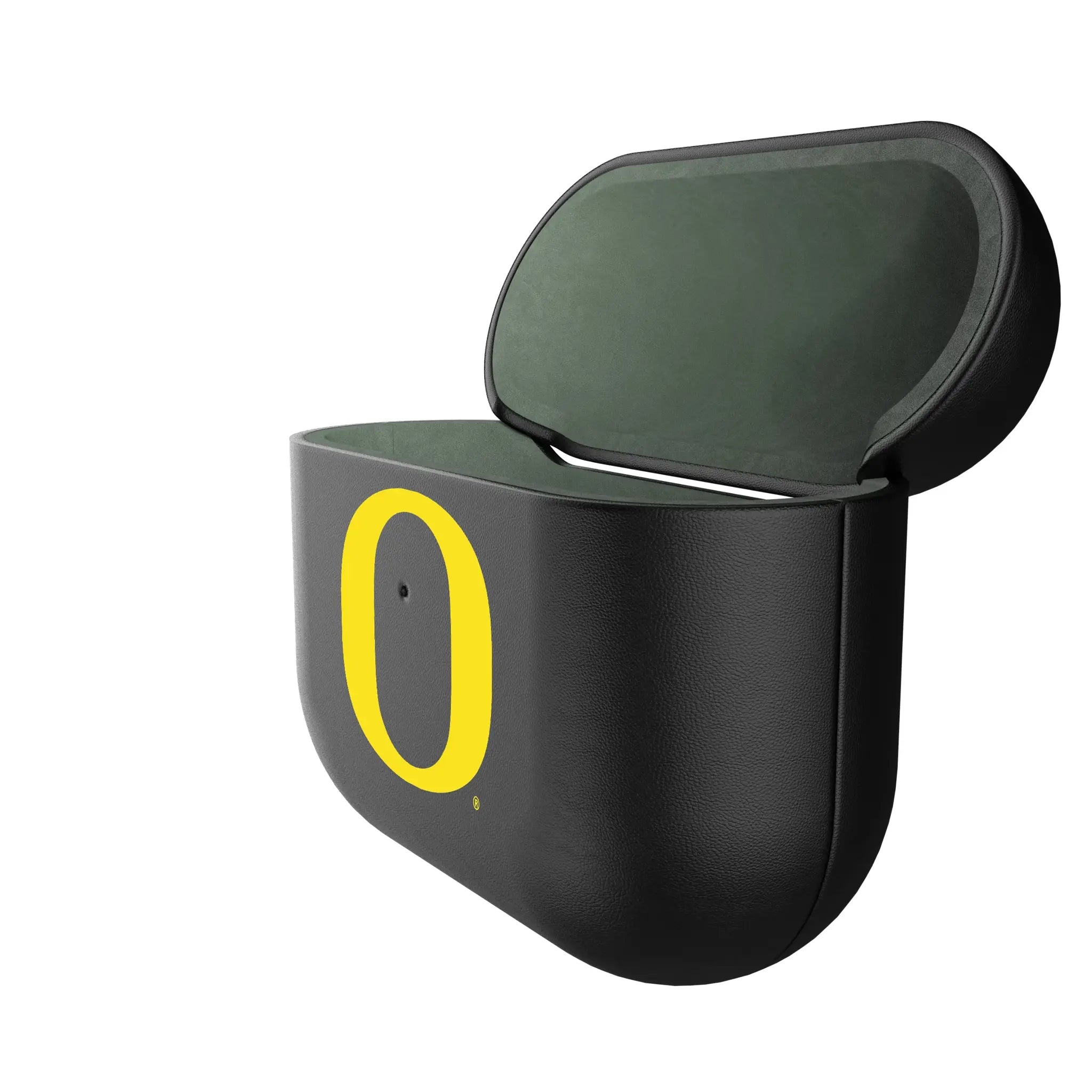 University of Oregon Ducks Insignia AirPods AirPod Case Cover - Isometric View#Device_AirPods 3rd Gen