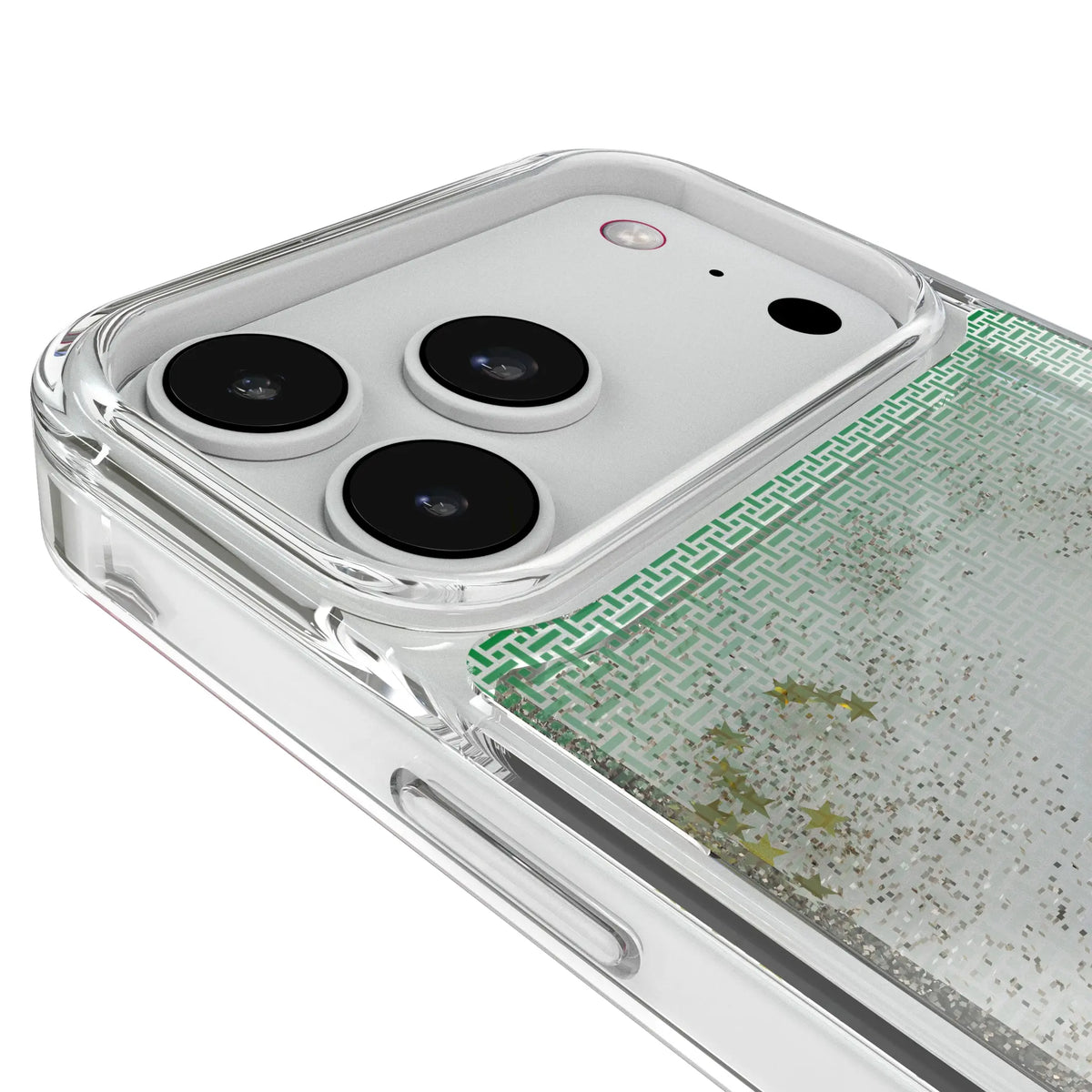 University of Oregon Ducks Linen iPhone Glitter Phone Case for Apple iPhone - Detail#Device_iPhone 18 Pro Max