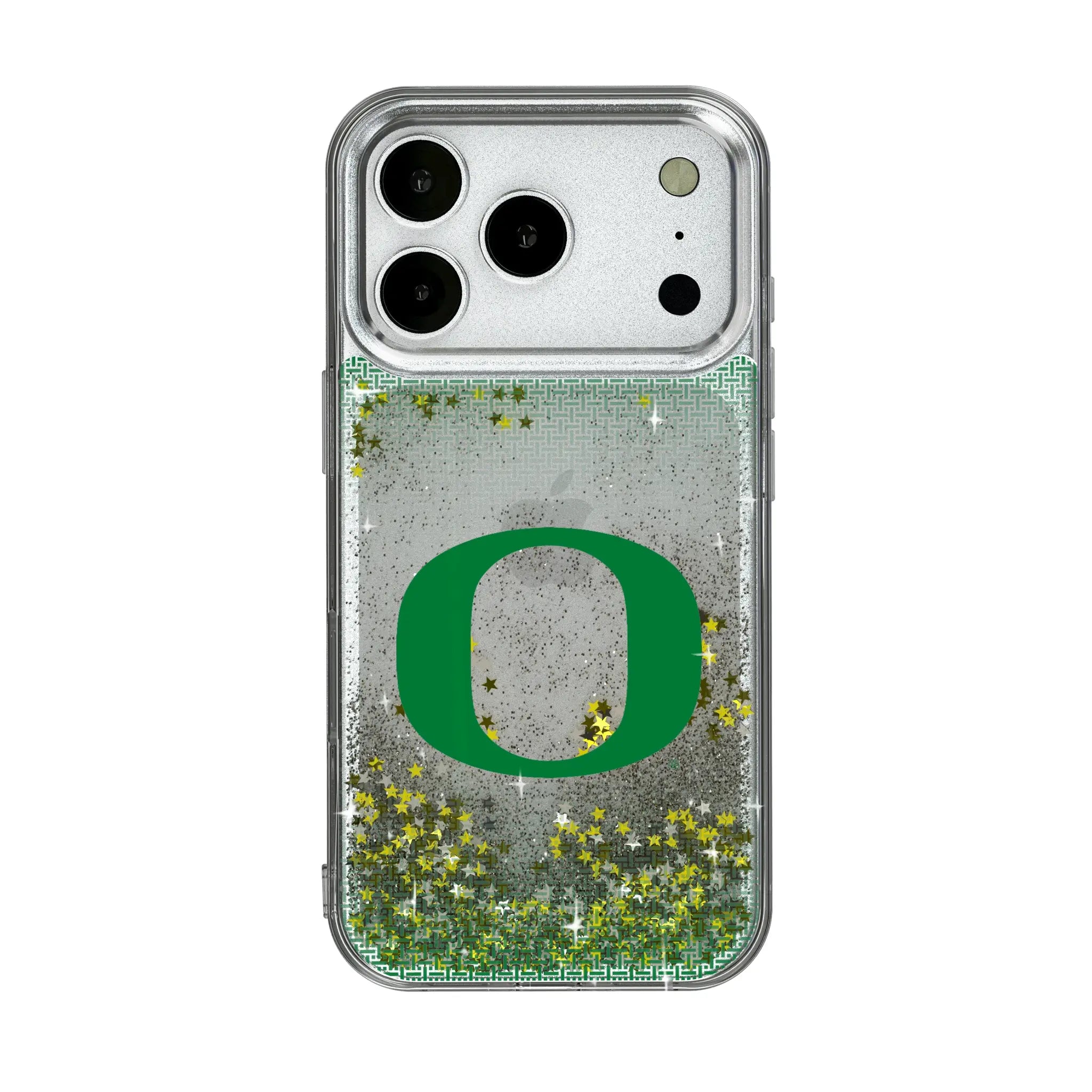 University of Oregon Ducks Linen iPhone Glitter Phone Case for Apple iPhone