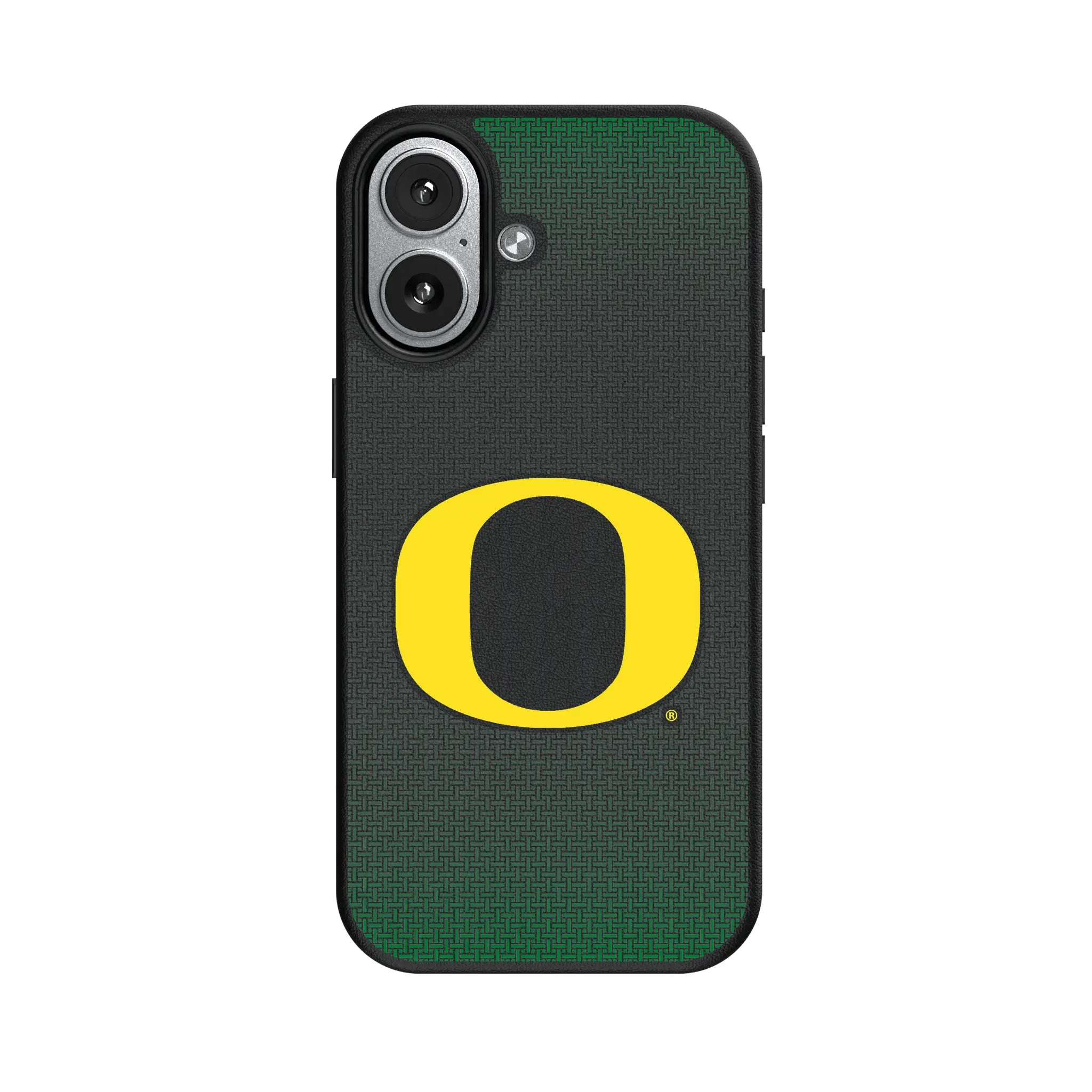 University of Oregon Ducks Linen iPhone MagSafe Compatible Phone Case for Apple iPhone#Device_iPhone 17