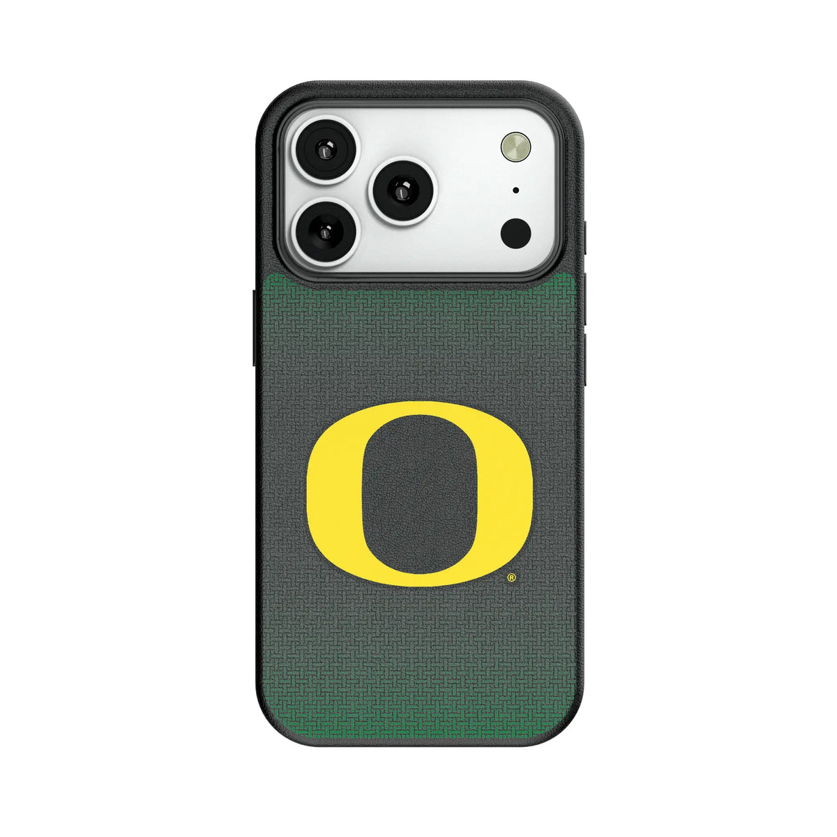 University of Oregon Ducks Linen MagSafe Compatible Phone Case for Apple iPhone