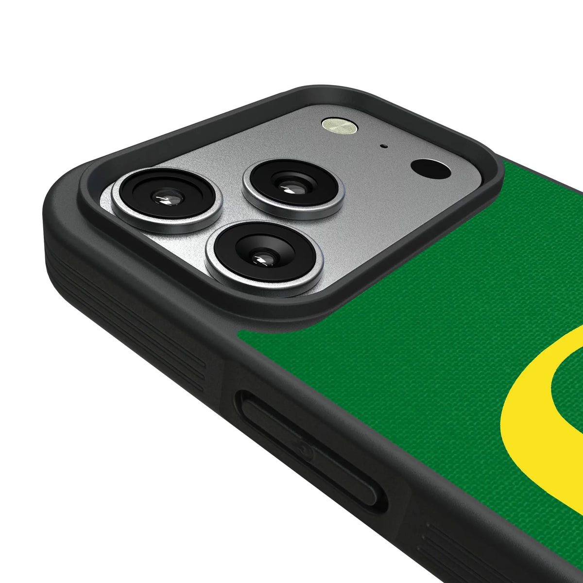 University of Oregon Ducks Solid iPhone Bump Phone Case for Apple iPhone - Detail#Device_iPhone 17 Pro