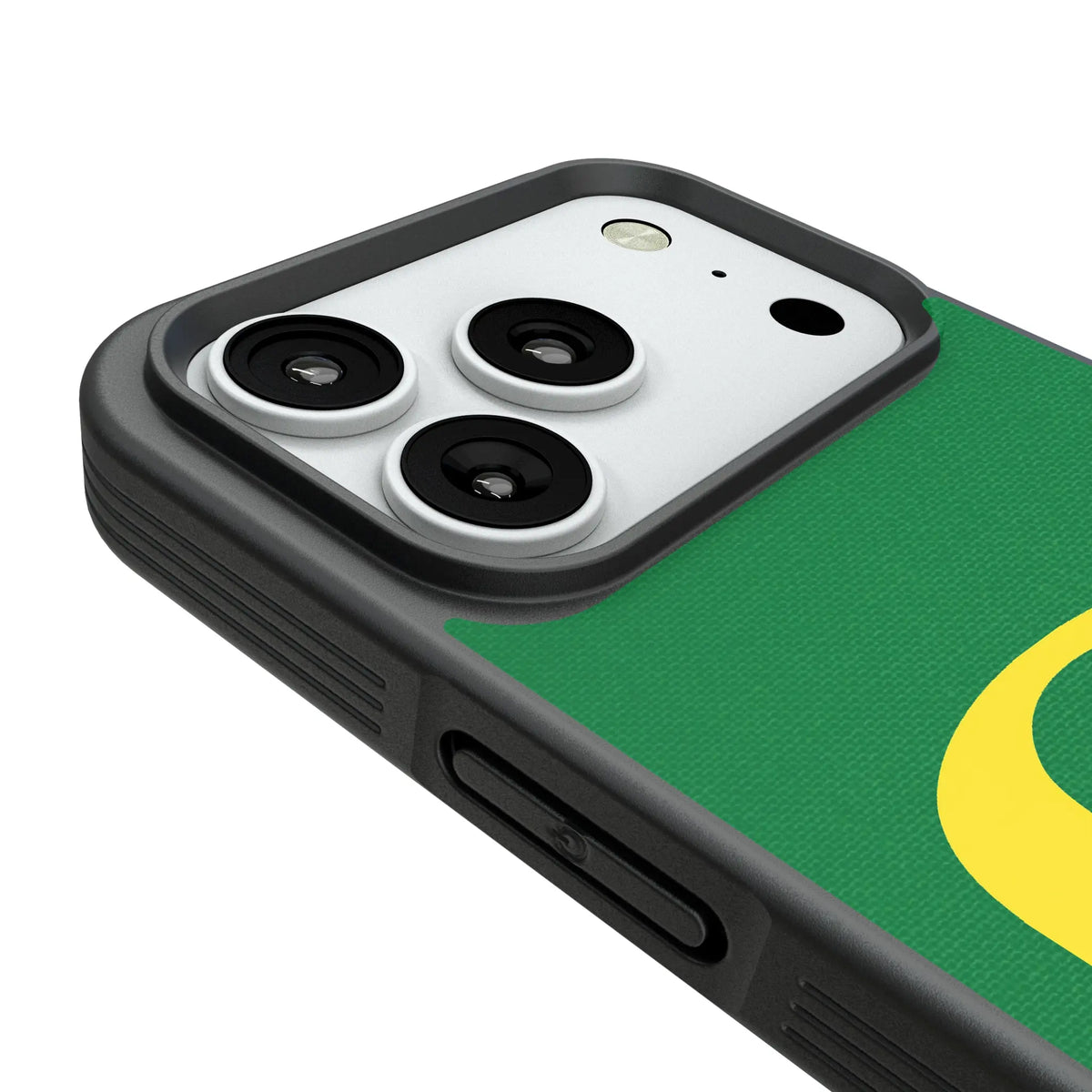 University of Oregon Ducks Solid iPhone Bump Phone Case for Apple iPhone - Detail#Device_iPhone 18 Pro