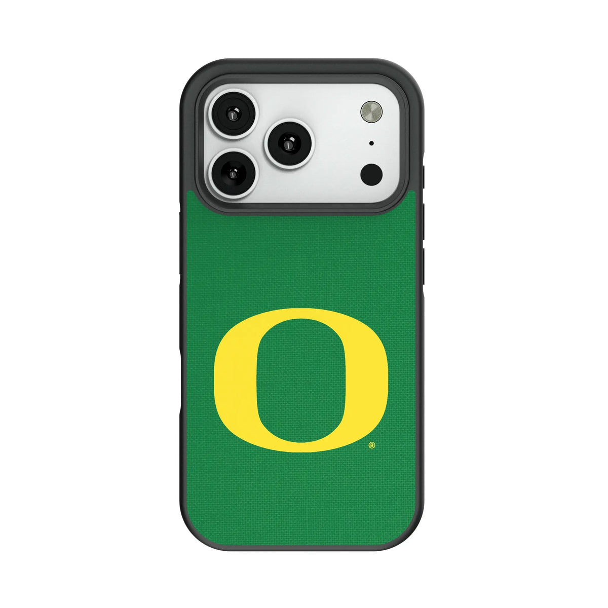 University of Oregon Ducks Solid Bump Phone Case for Apple iPhone