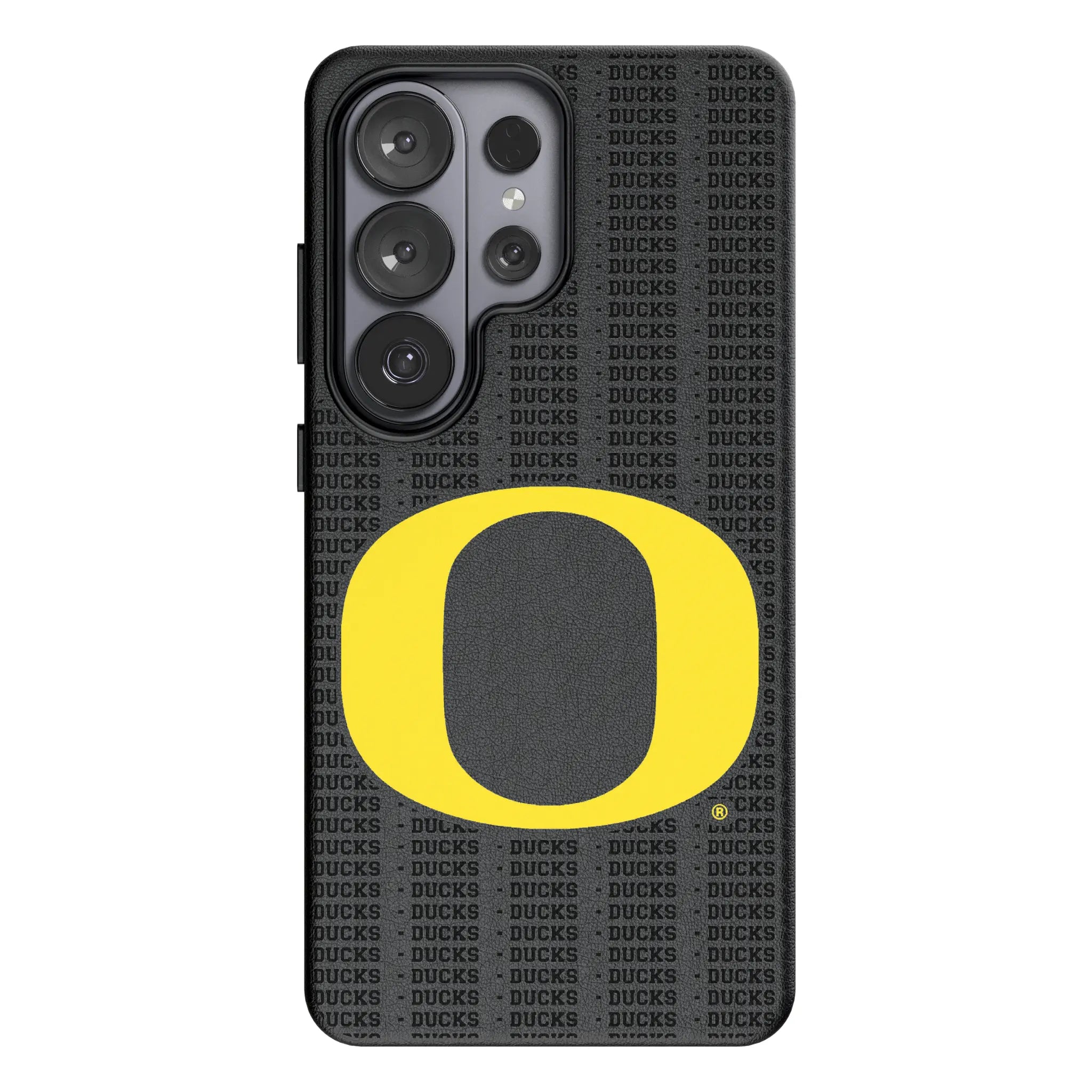 University of Oregon Ducks Text Backdrop Galaxy MagSafe Compatible Phone Case for Samsung Galaxy#Device_Galaxy S26 Ultra