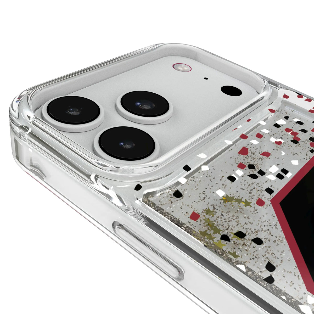 University of South Carolina Gamecocks Confetti iPhone Glitter Phone Case for Apple iPhone - Detail#Device_iPhone 18 Pro Max