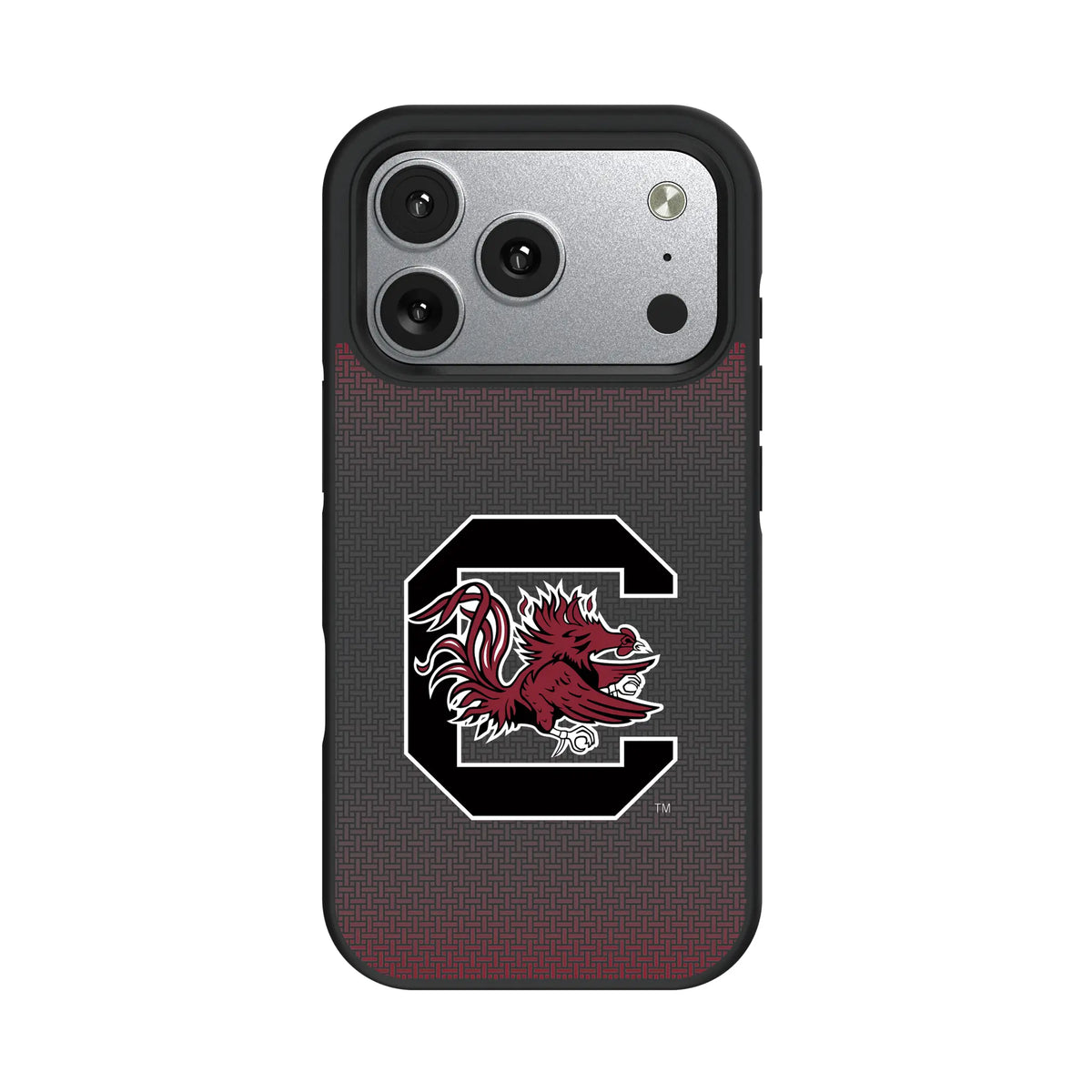 University of South Carolina Gamecocks Linen iPhone Bump Phone Case for Apple iPhone#Device_iPhone 17 Pro