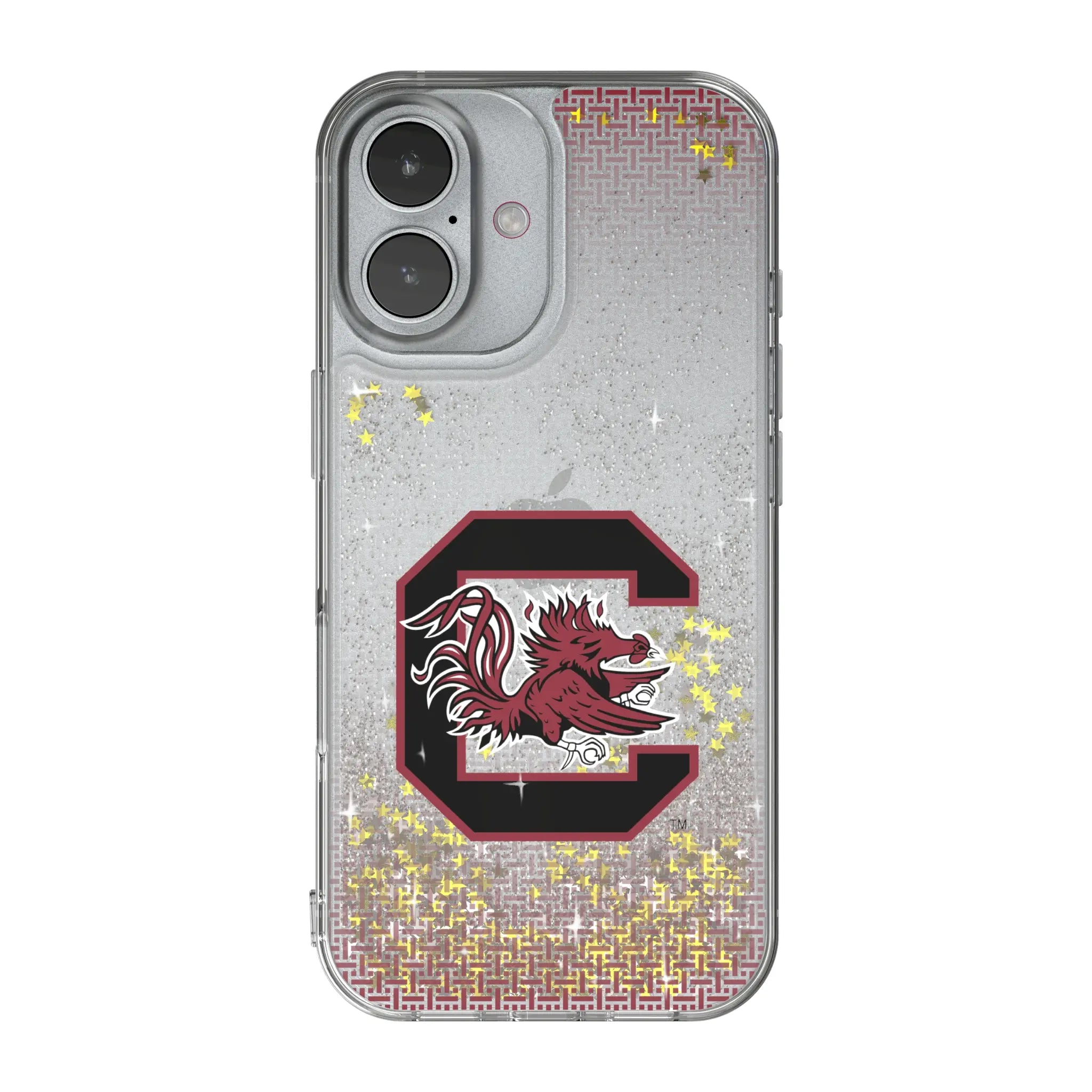 University of South Carolina Gamecocks Linen iPhone Glitter Phone Case for Apple iPhone