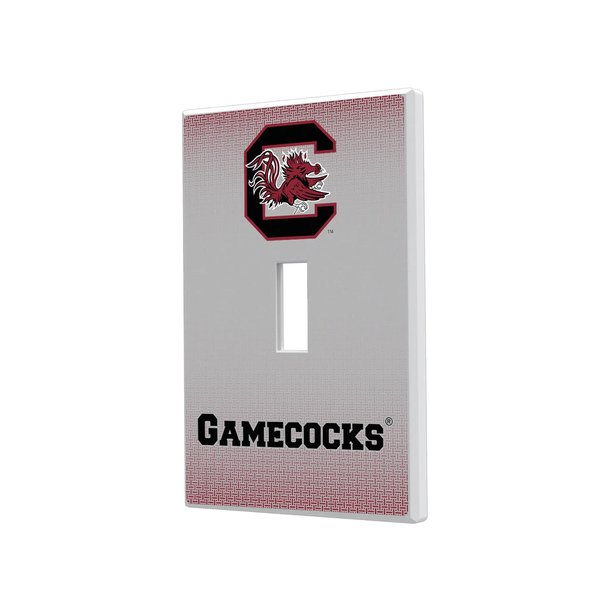 University of South Carolina Gamecocks Linen Hidden-Screw Light Switch Plate#Style_Single Toggle