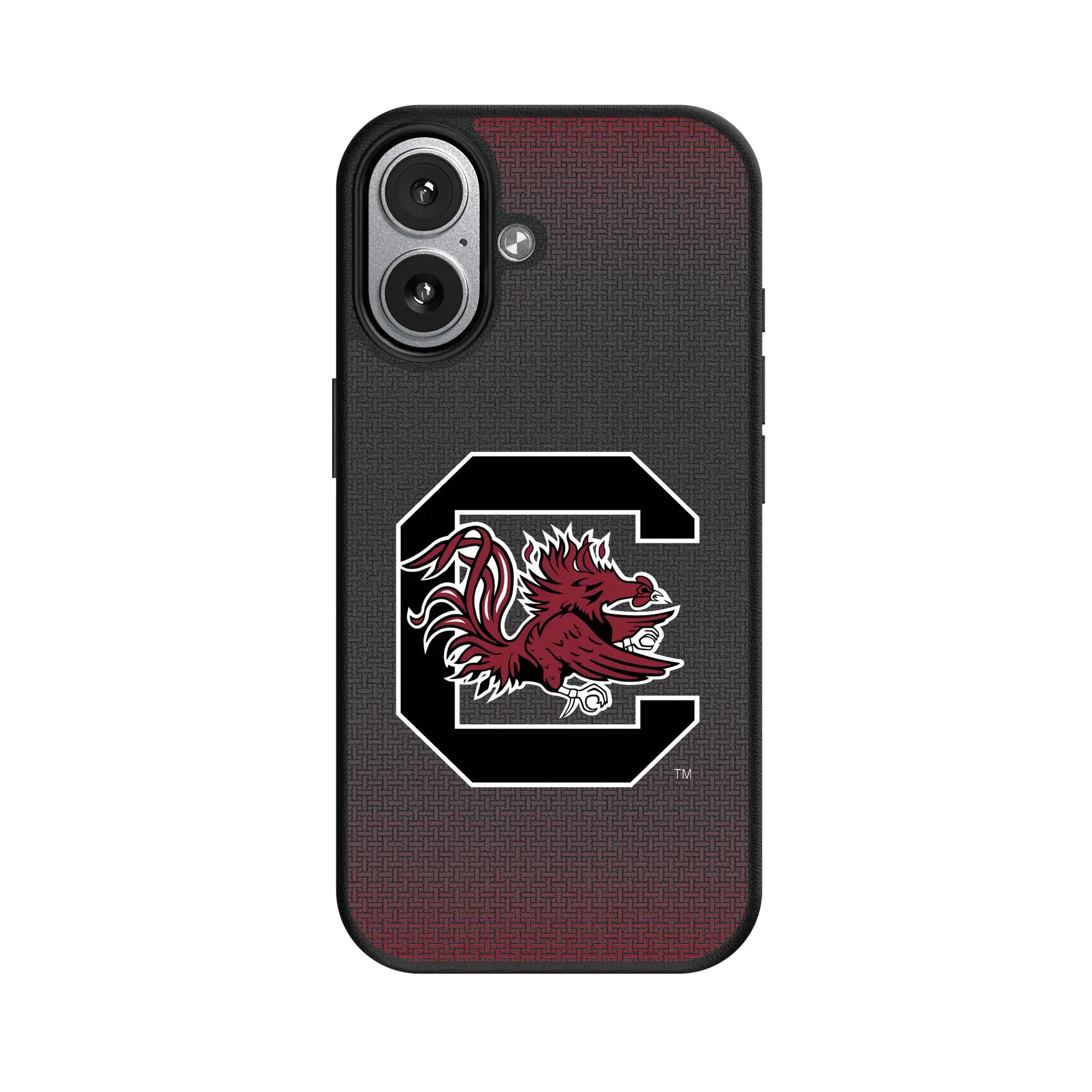 University of South Carolina Gamecocks Linen iPhone MagSafe Compatible Phone Case for Apple iPhone#Device_iPhone 17
