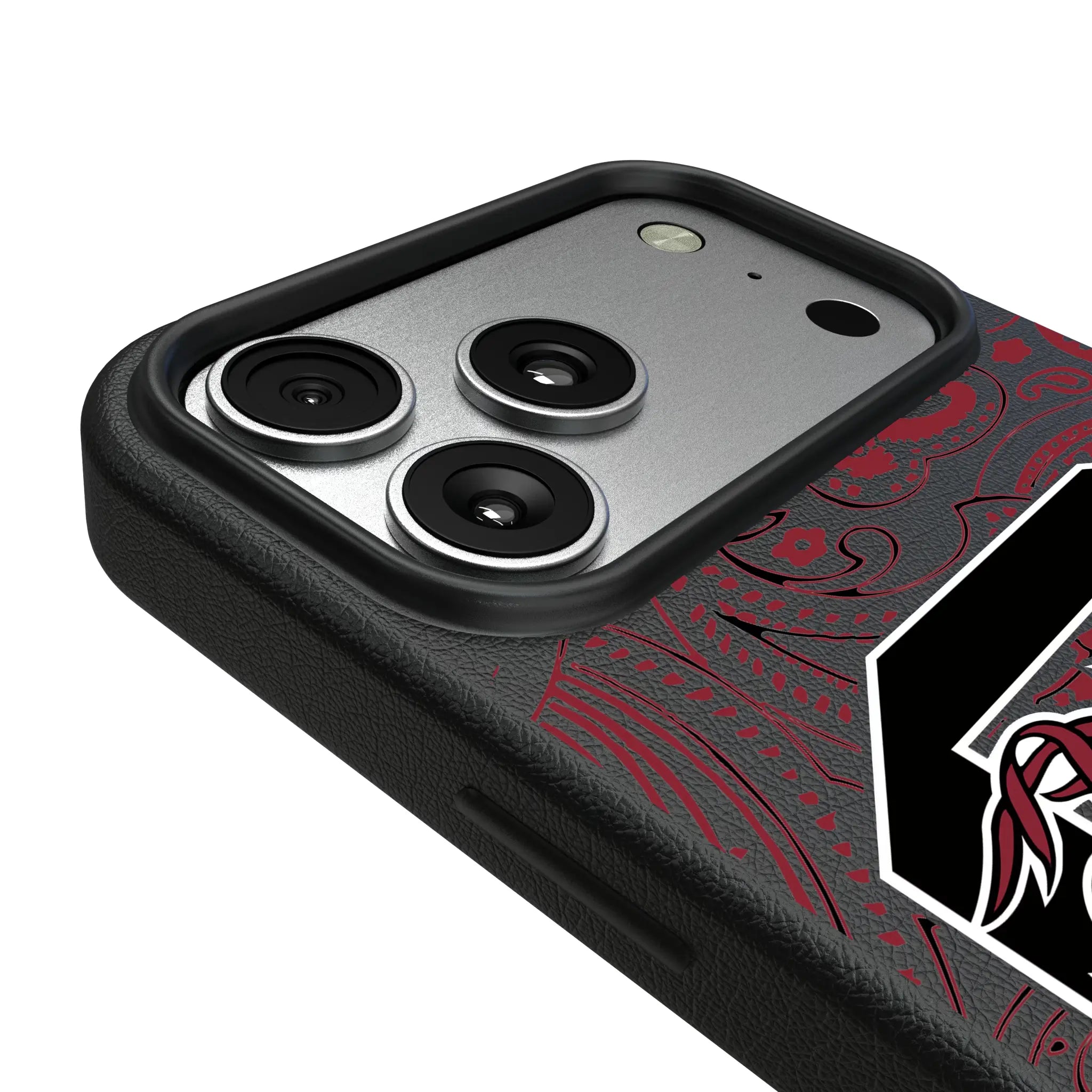 University of South Carolina Gamecocks Paisley iPhone MagSafe Compatible Phone Case for Apple iPhone - Detail#Device_iPhone 17 Pro Max