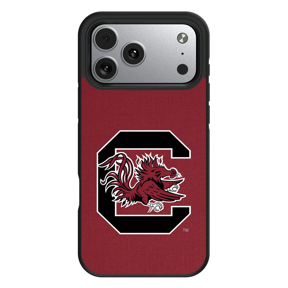 University of South Carolina Gamecocks Solid iPhone Bump Phone Case for Apple iPhone#Device_iPhone 17 Pro Max